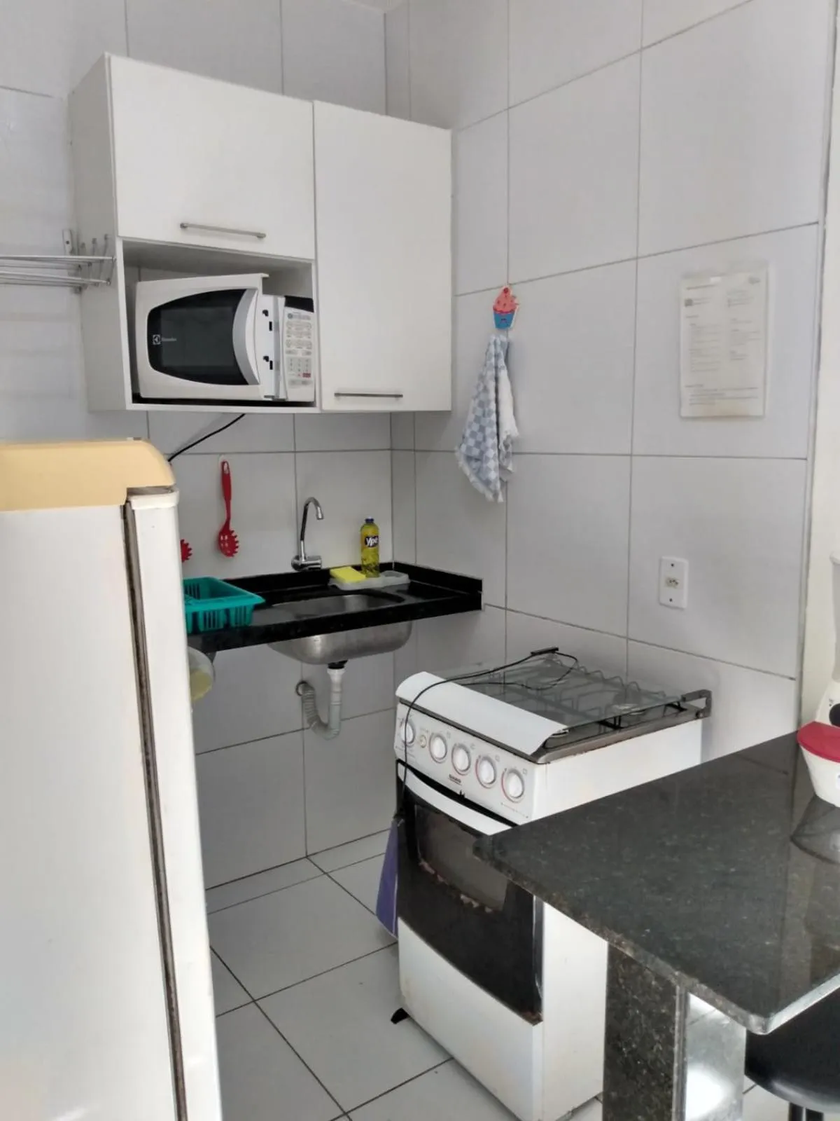 Kitchen or kitchenette in Brisa Brasil Residence