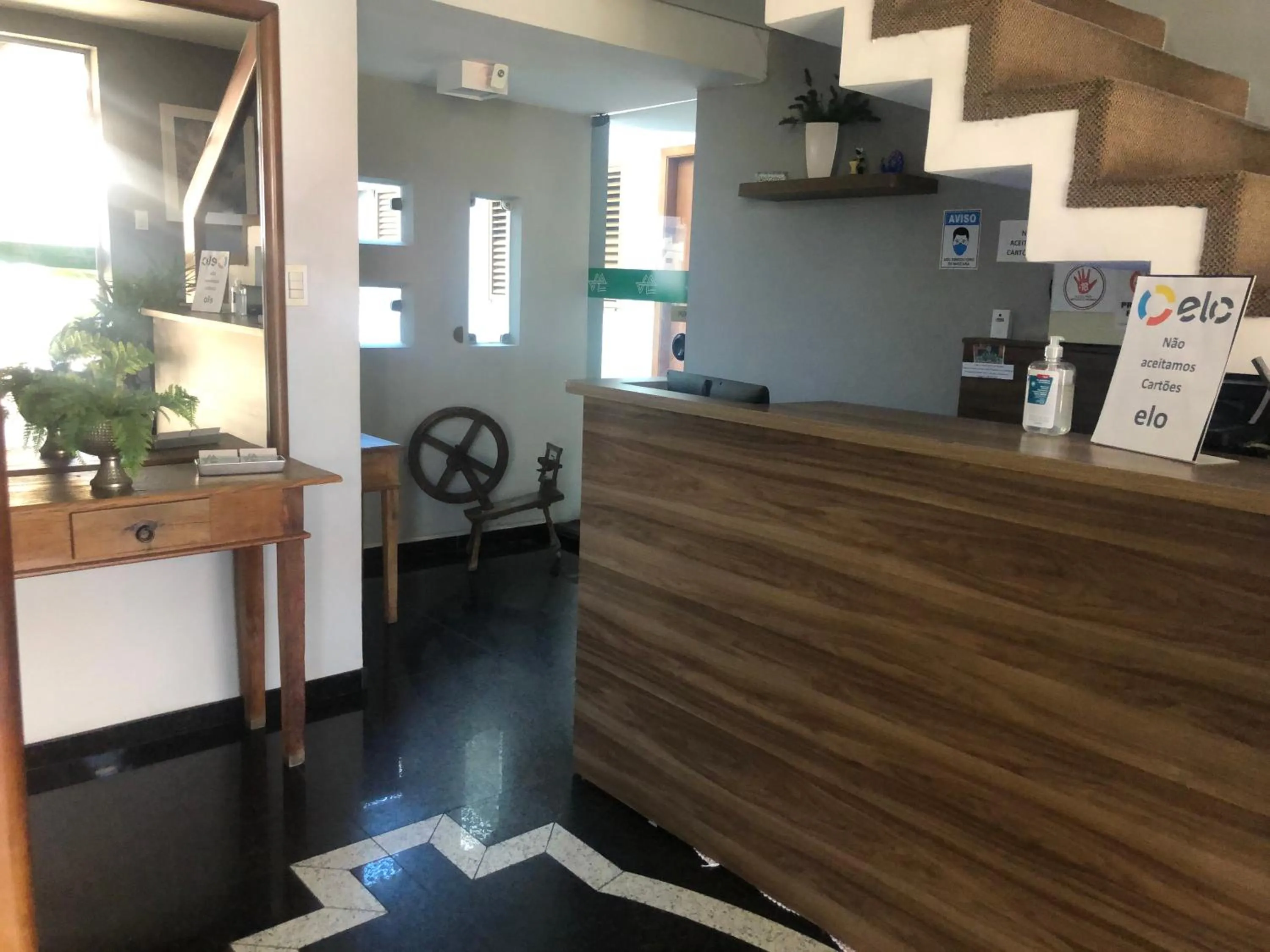 Lobby or reception in Samambaia Executive Hotel