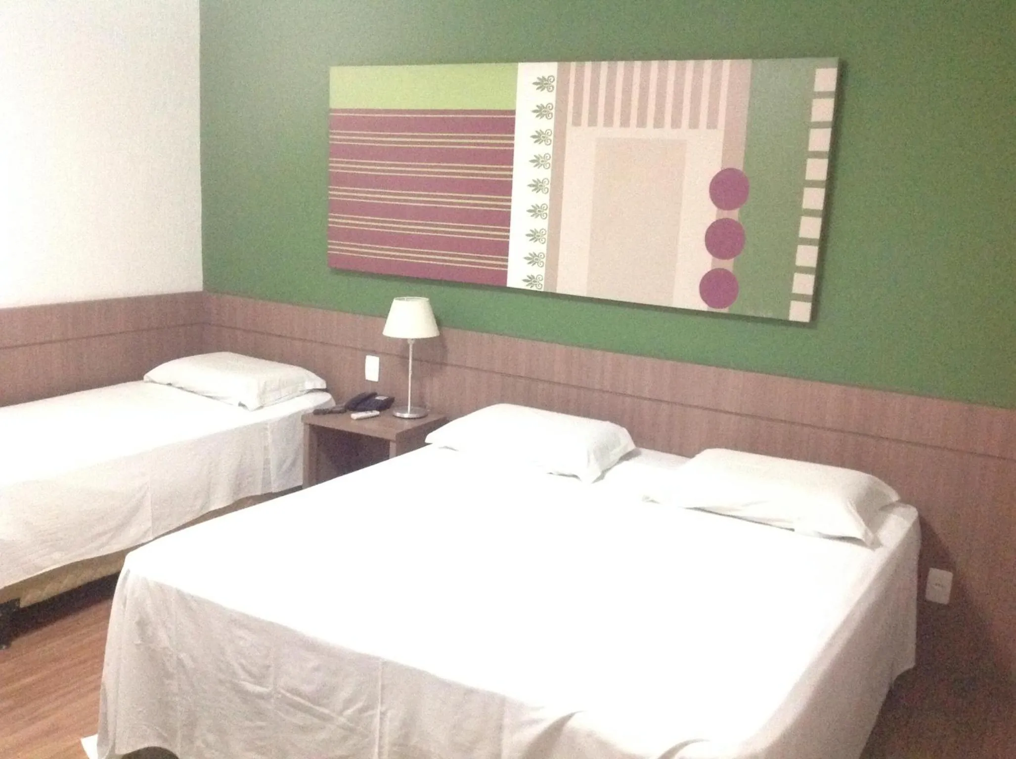 Bed in Samambaia Executive Hotel