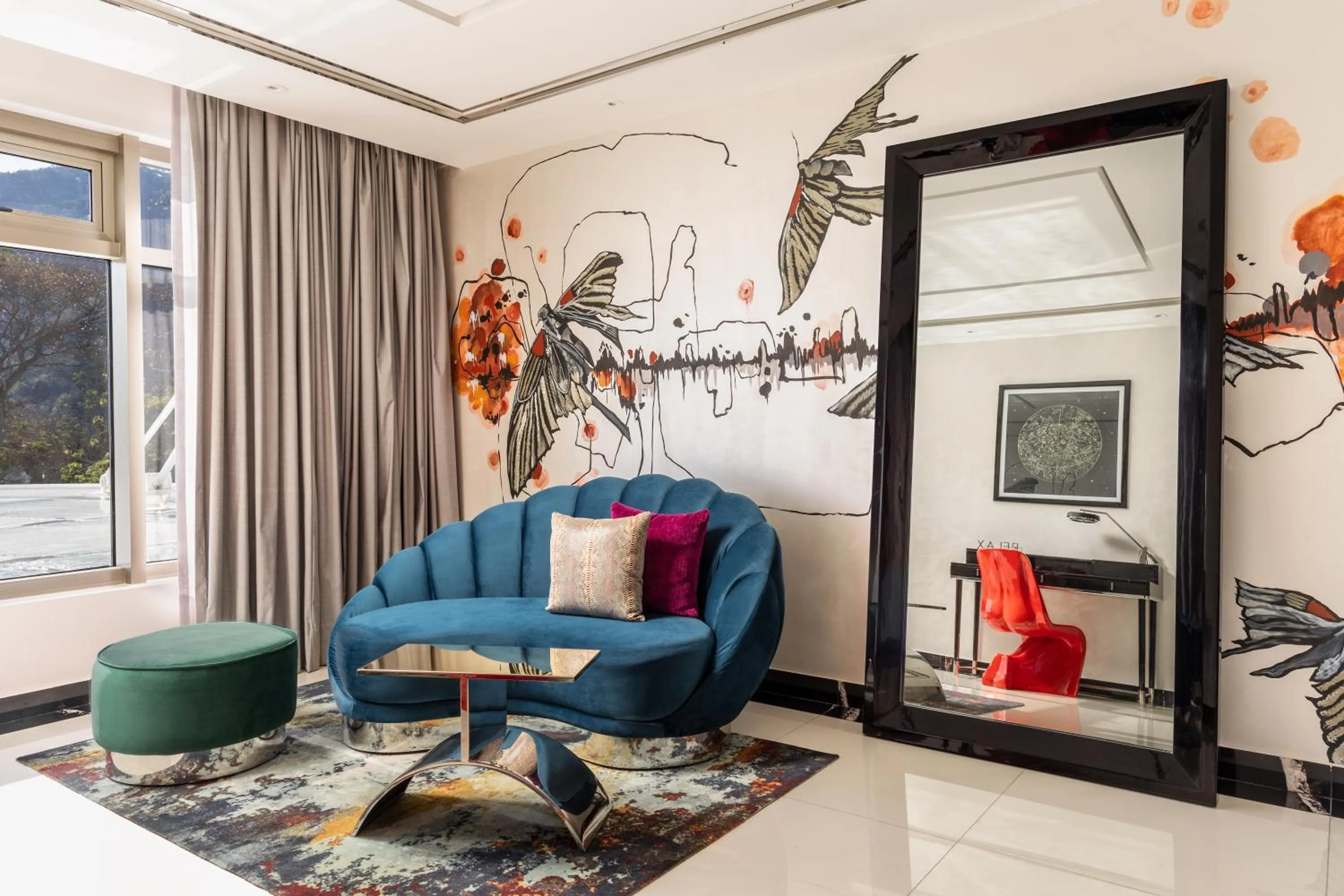 Seating area in Hotel Mousai - Adults Only