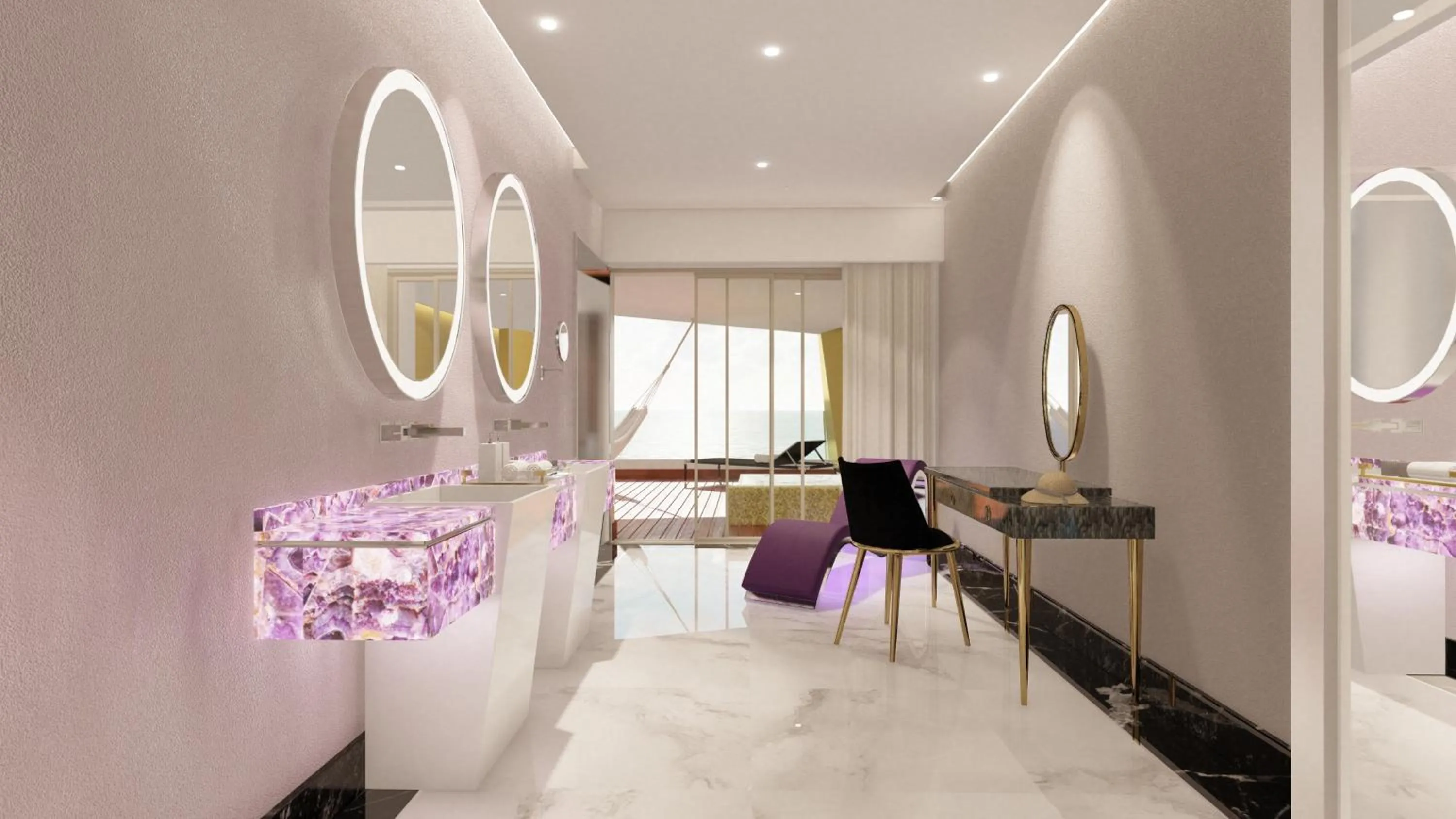 Bathroom in Hotel Mousai - Adults Only