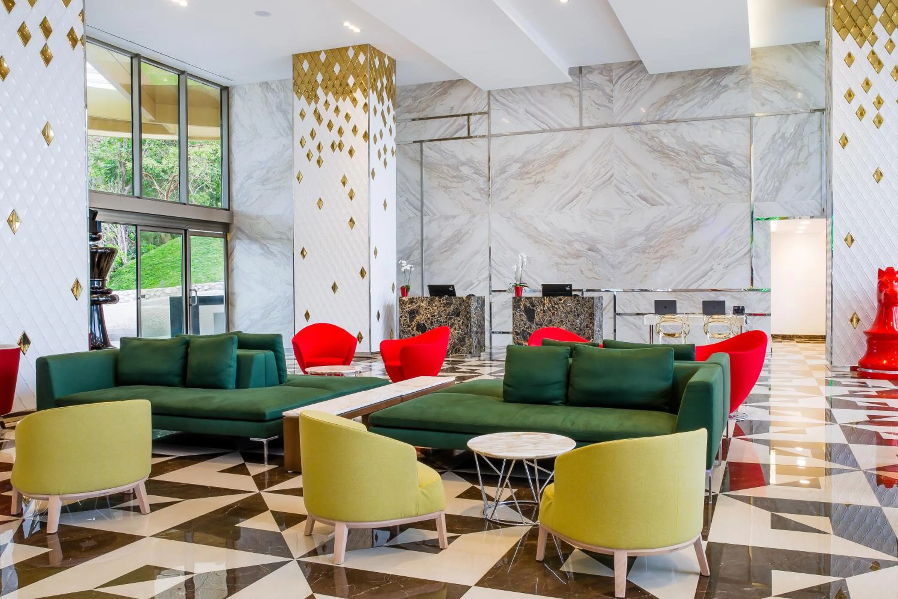 Lobby or reception in Hotel Mousai - Adults Only