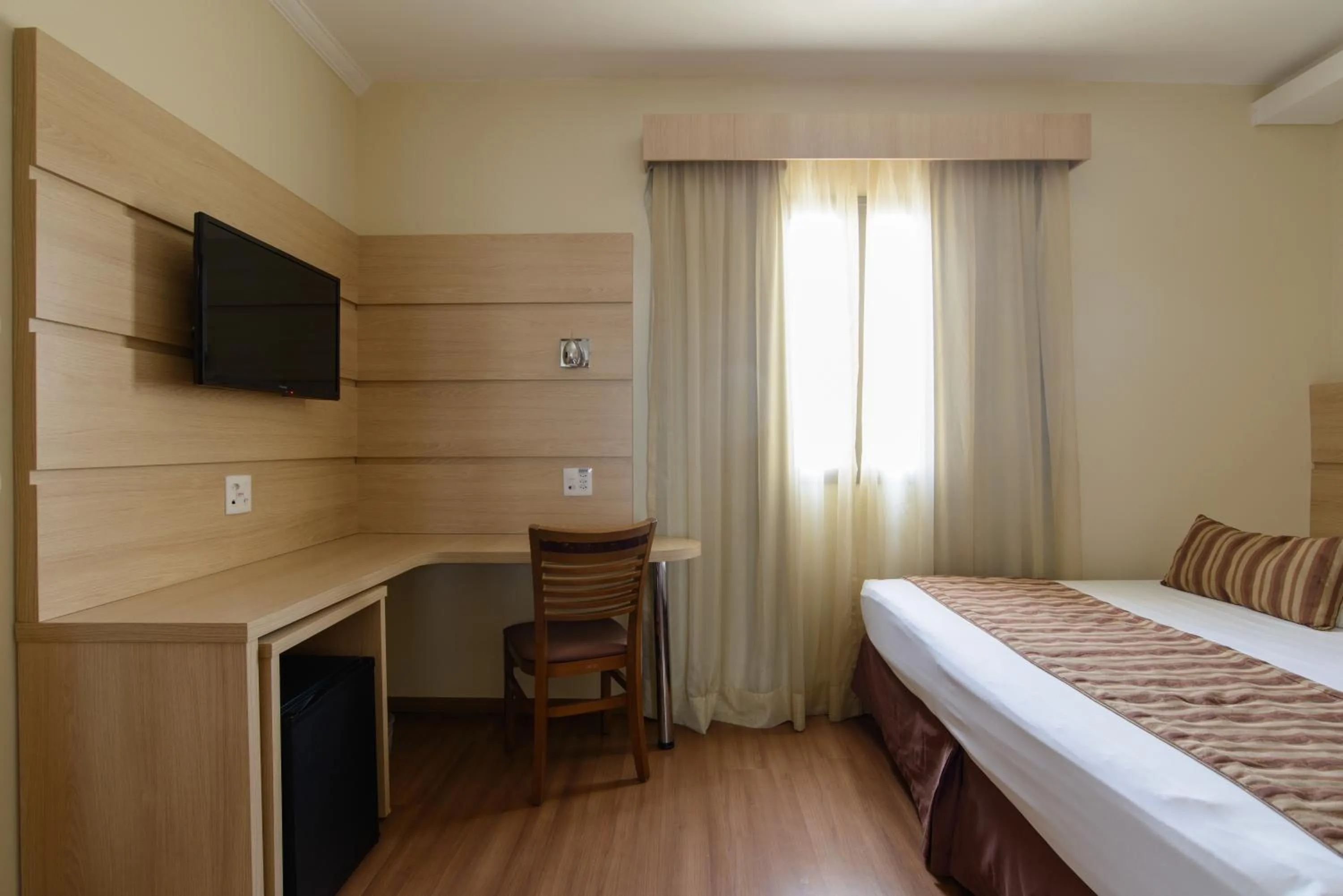 Bed in Faro Hotel Atibaia