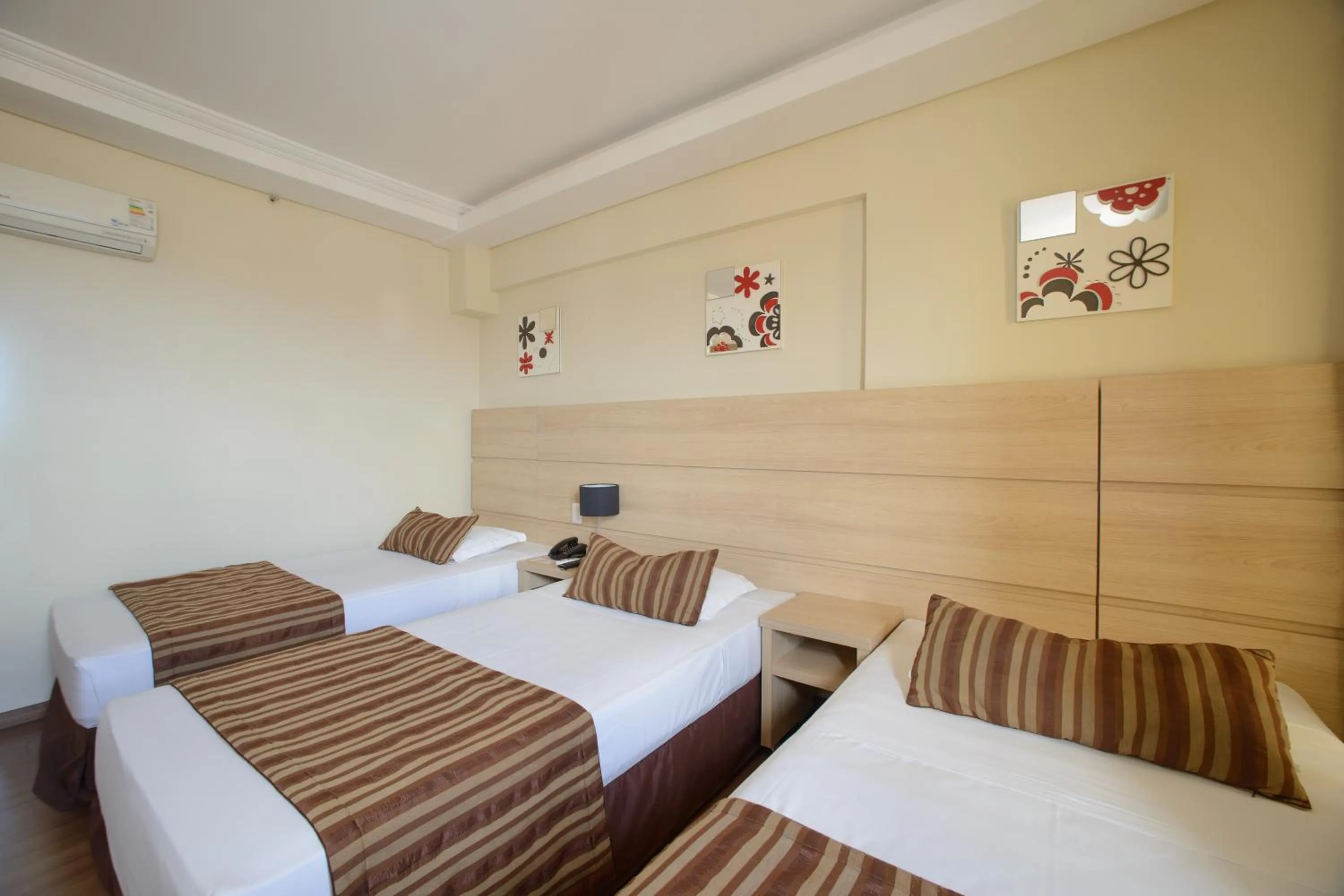 Bed in Faro Hotel Atibaia