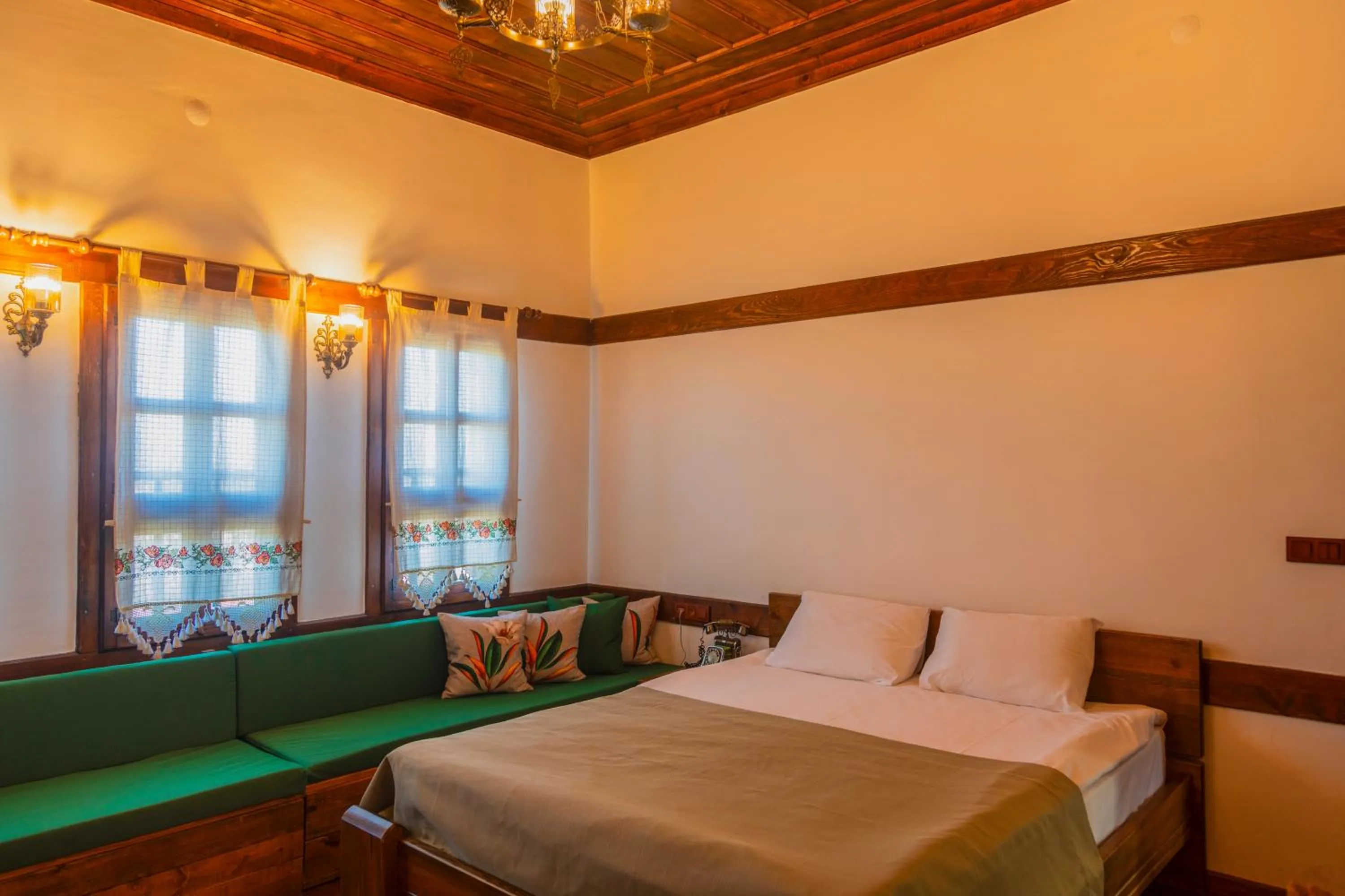 Bed in Saffronia1900 Butik Otel