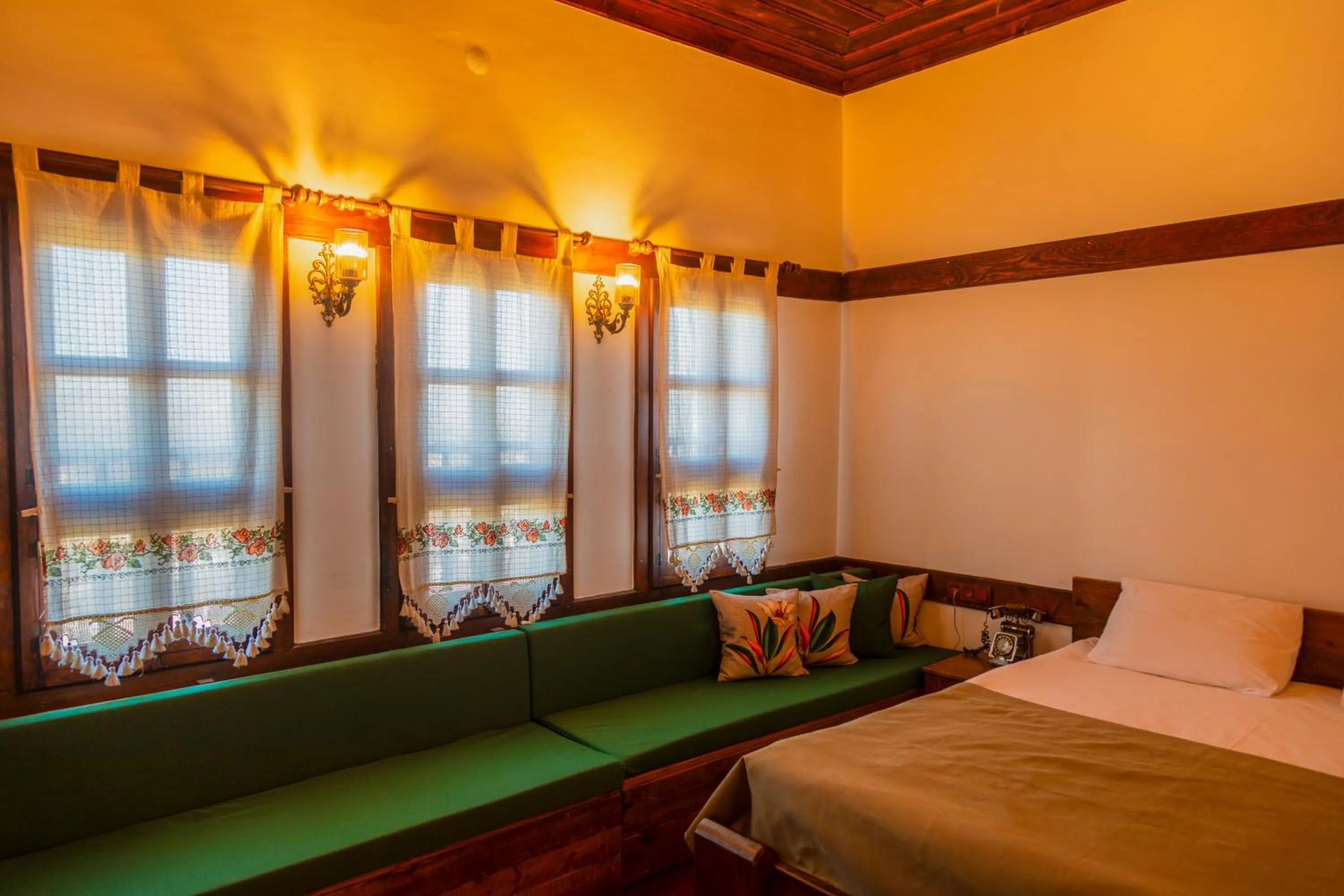 Bed in Saffronia1900 Butik Otel