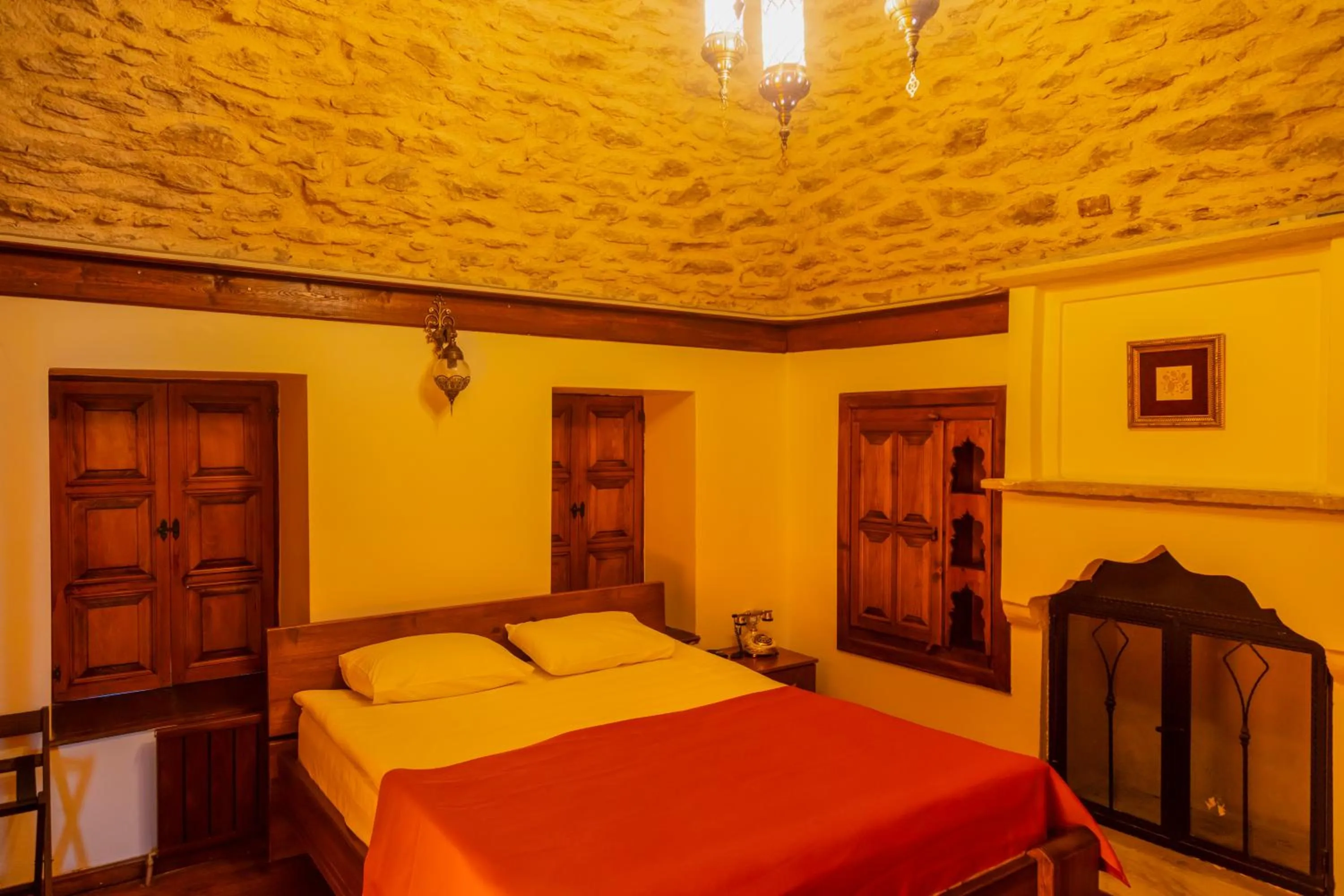 Bed in Saffronia1900 Butik Otel