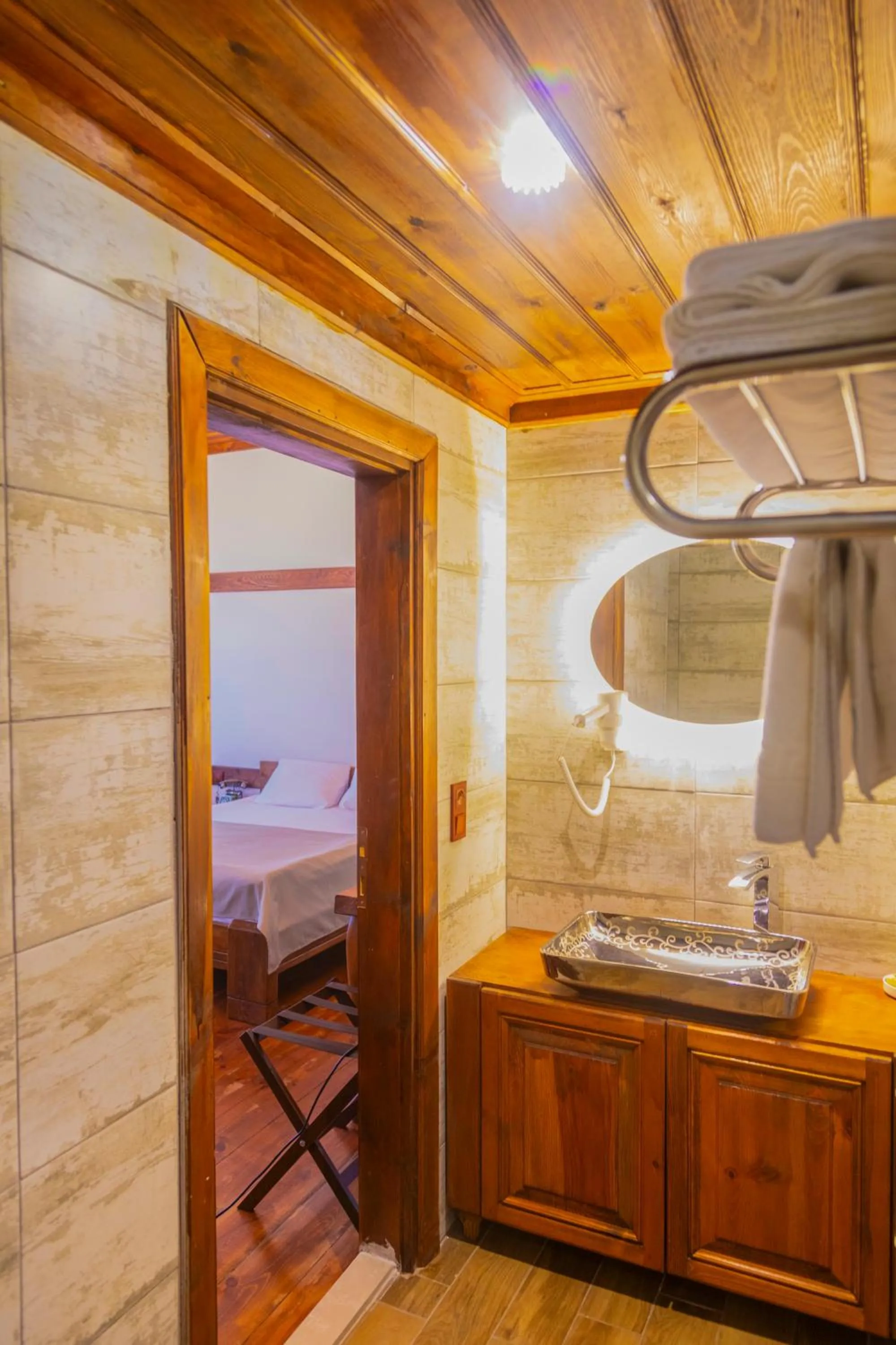 Bed in Saffronia1900 Butik Otel