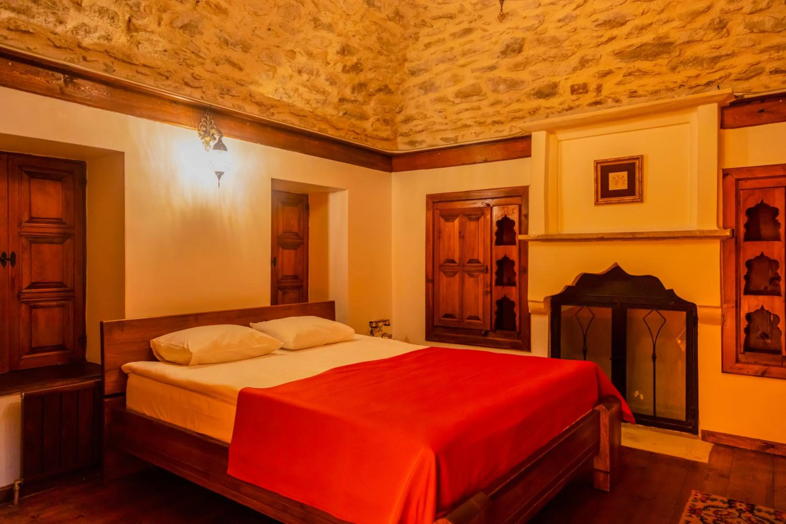 Bed in Saffronia1900 Butik Otel