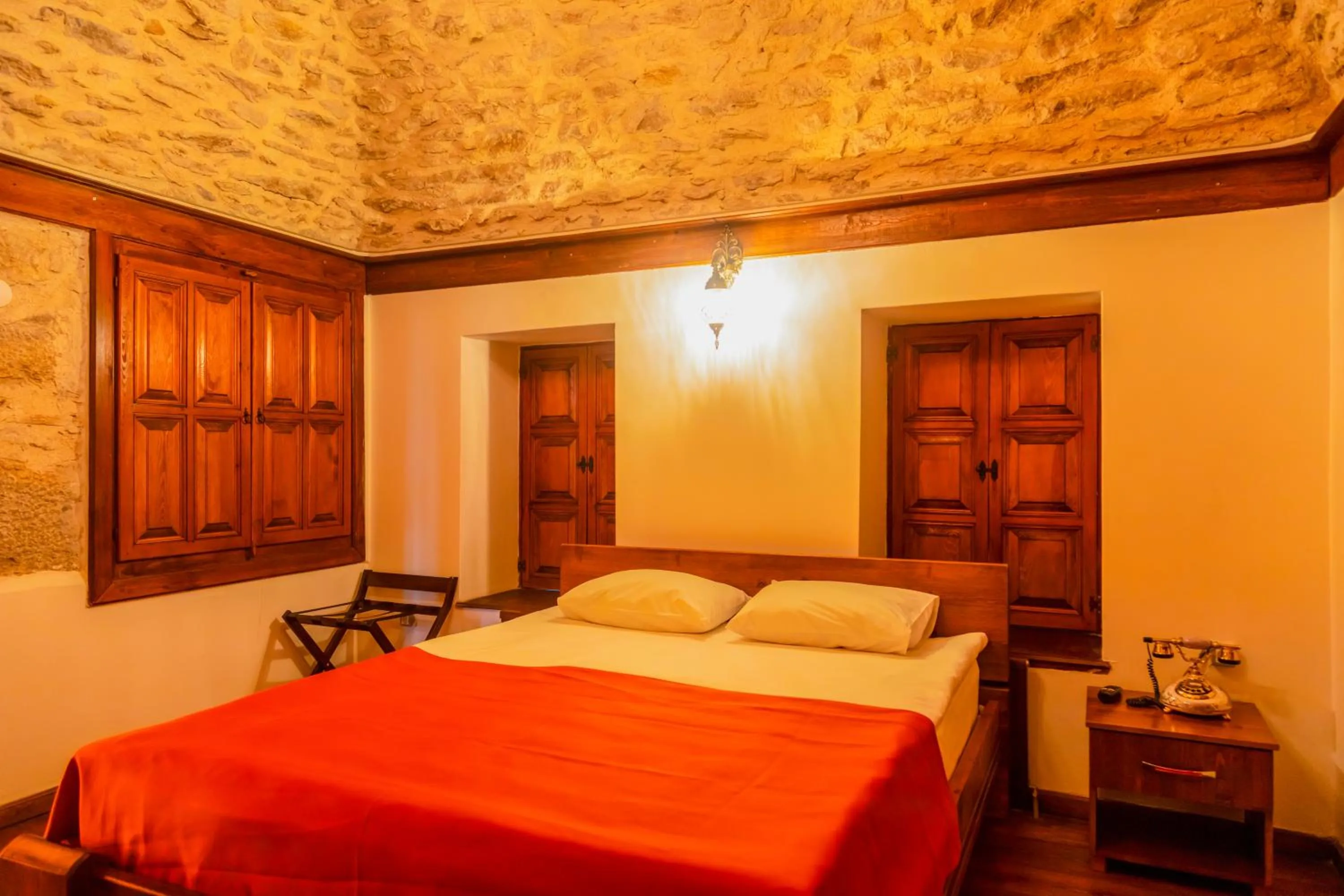 Bed in Saffronia1900 Butik Otel