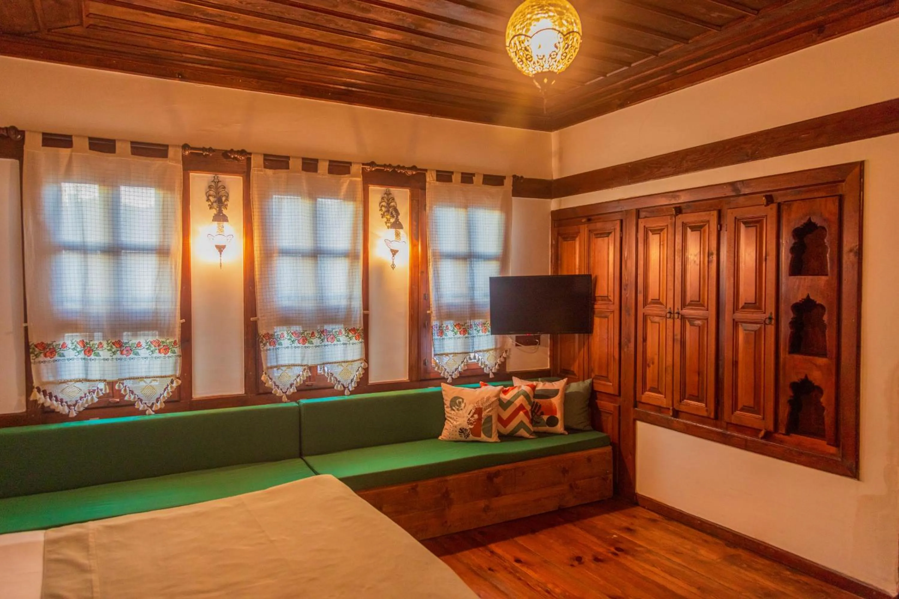 Bed in Saffronia1900 Butik Otel