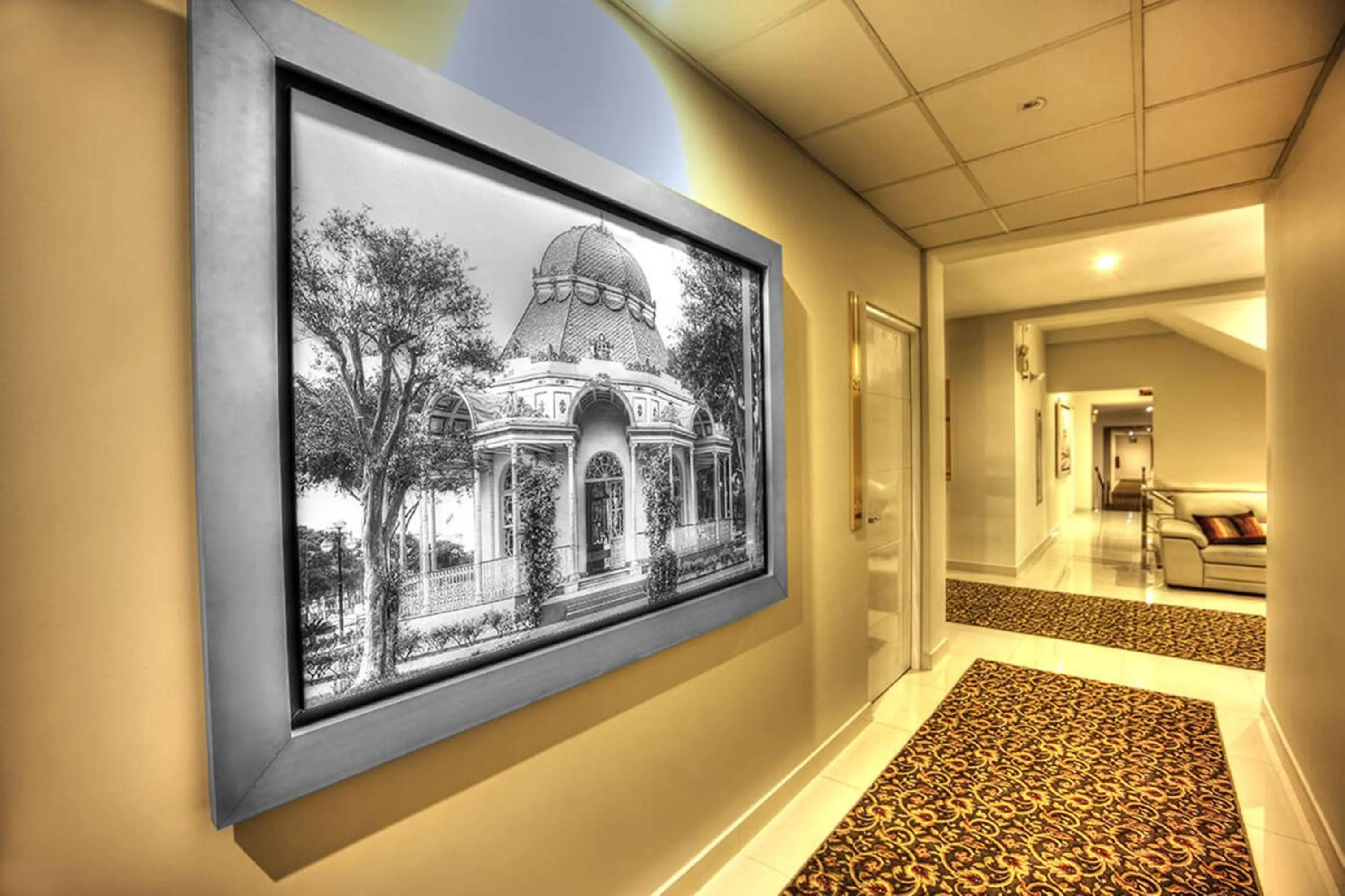 Decorative detail in LimaQ Hotel