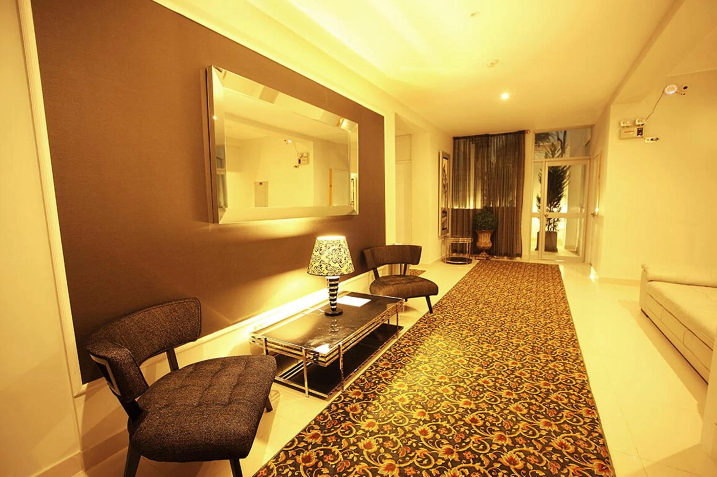 Living room in LimaQ Hotel