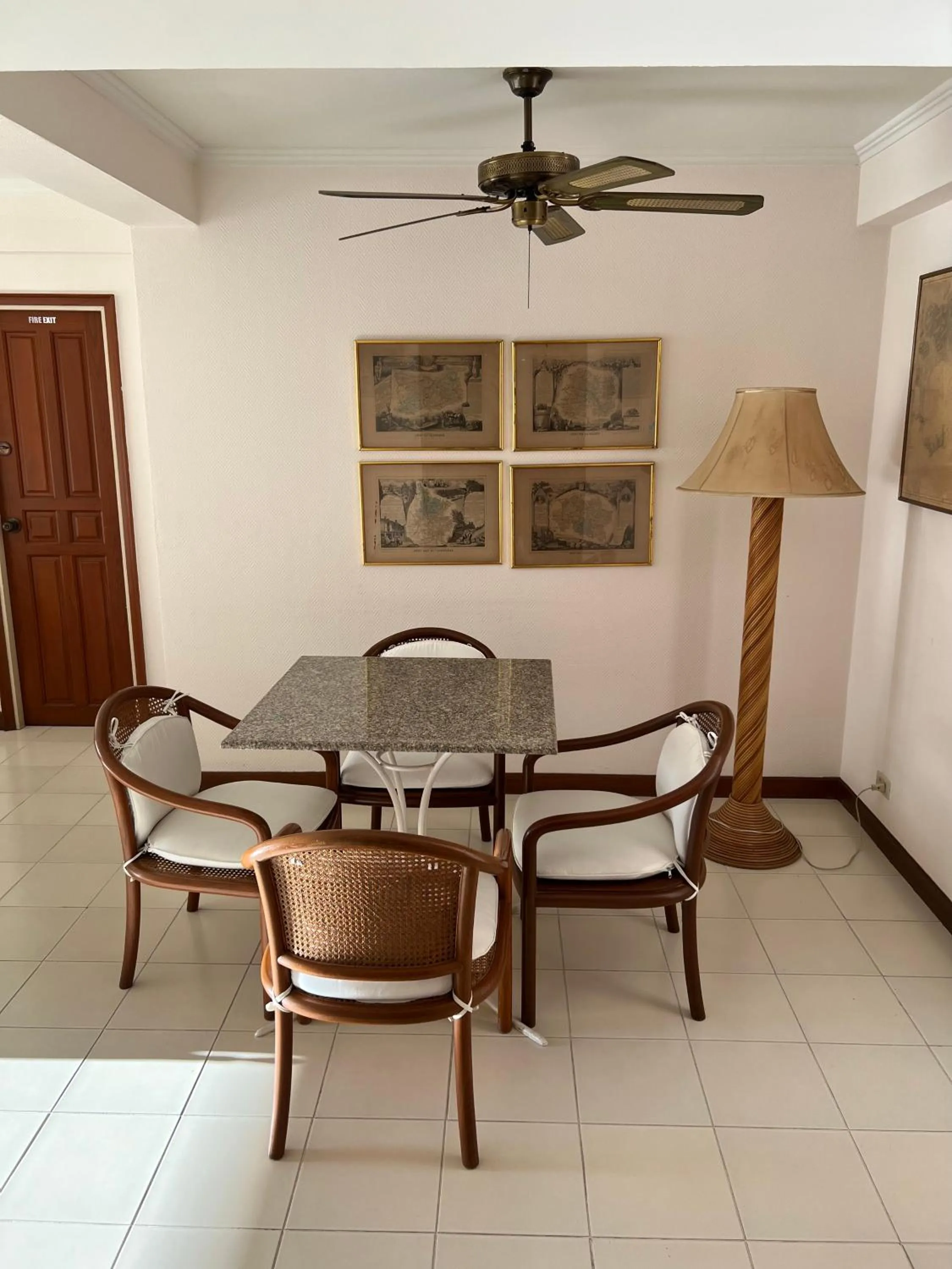 Dining area in The Monaco Residence