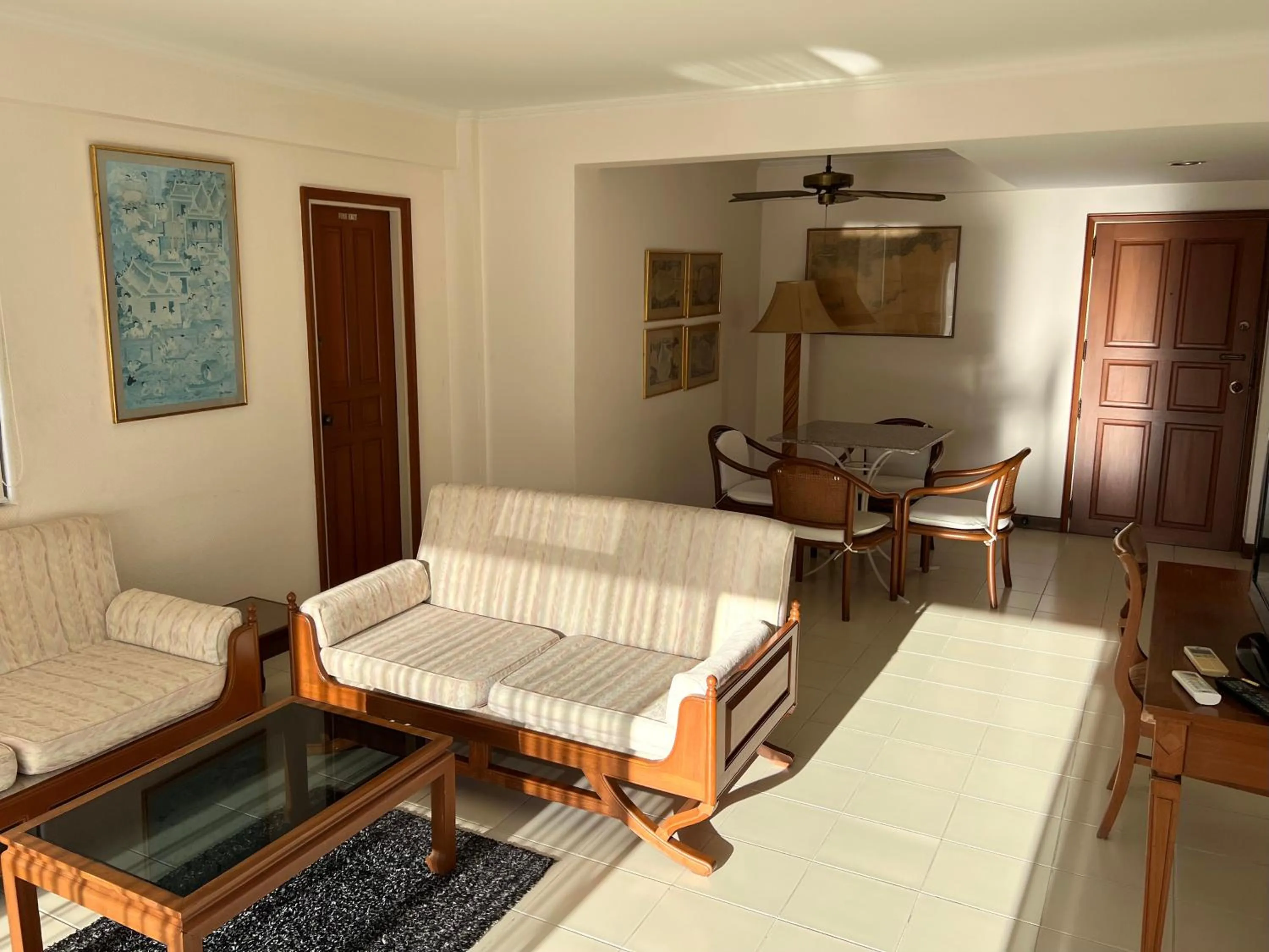 Seating area in The Monaco Residence