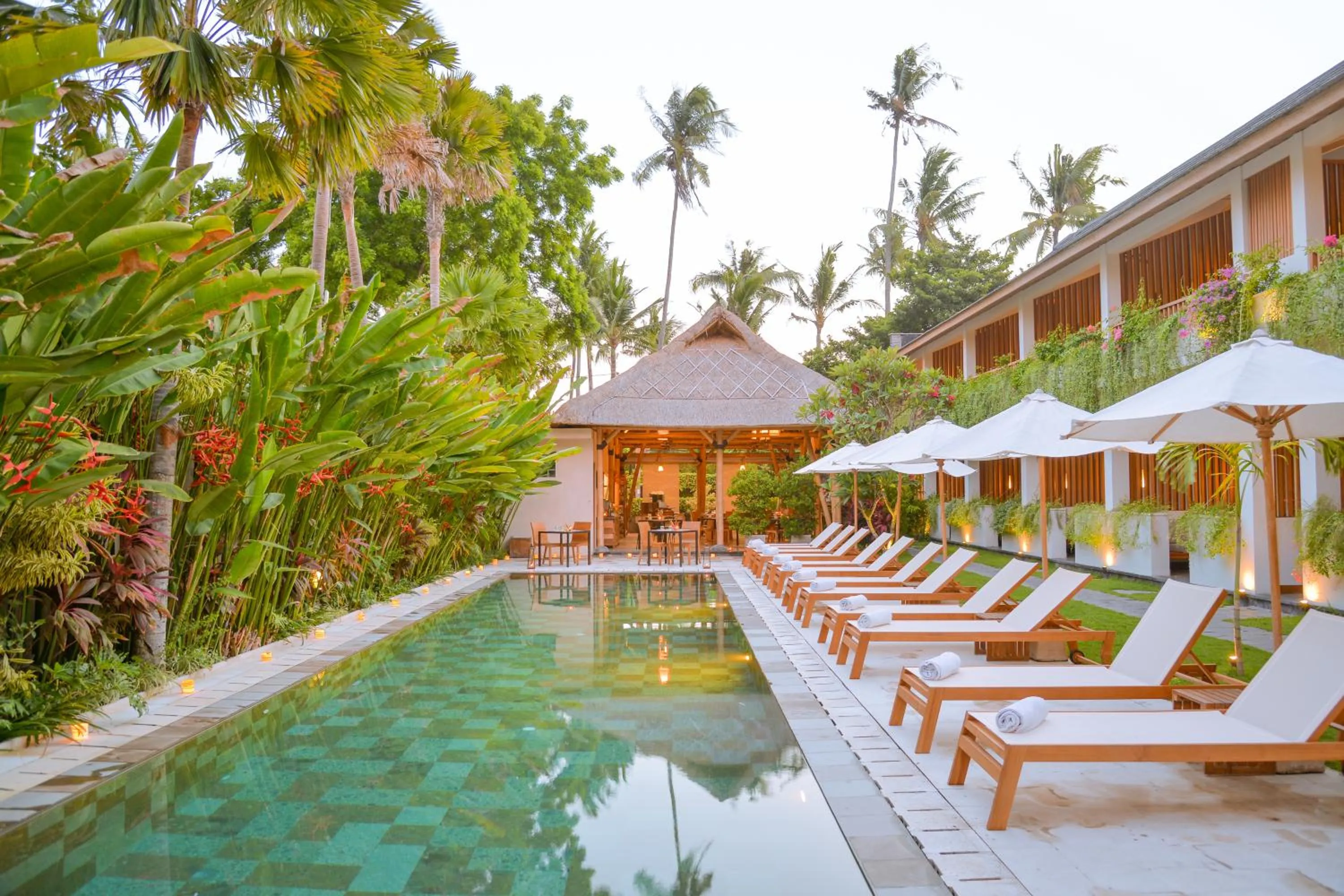 Swimming pool in The Open House Jimbaran Bali