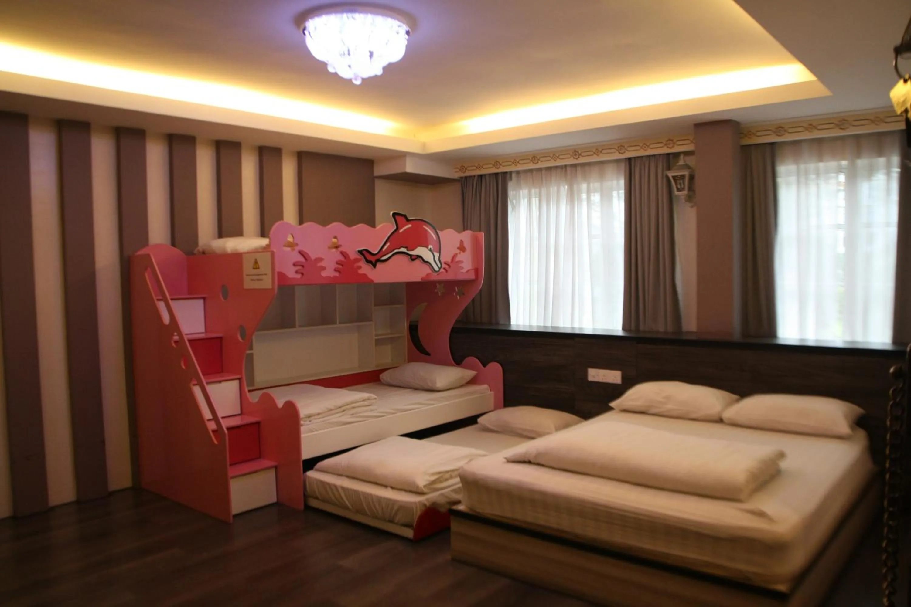 Bed in Shamrock Guest House