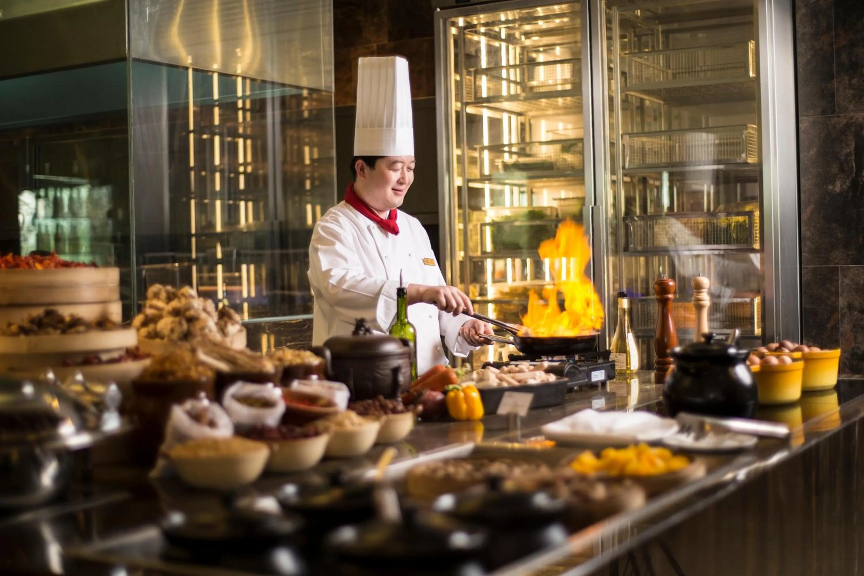 Buffet breakfast in Kangda Howard Johnson Hotel Qingdao