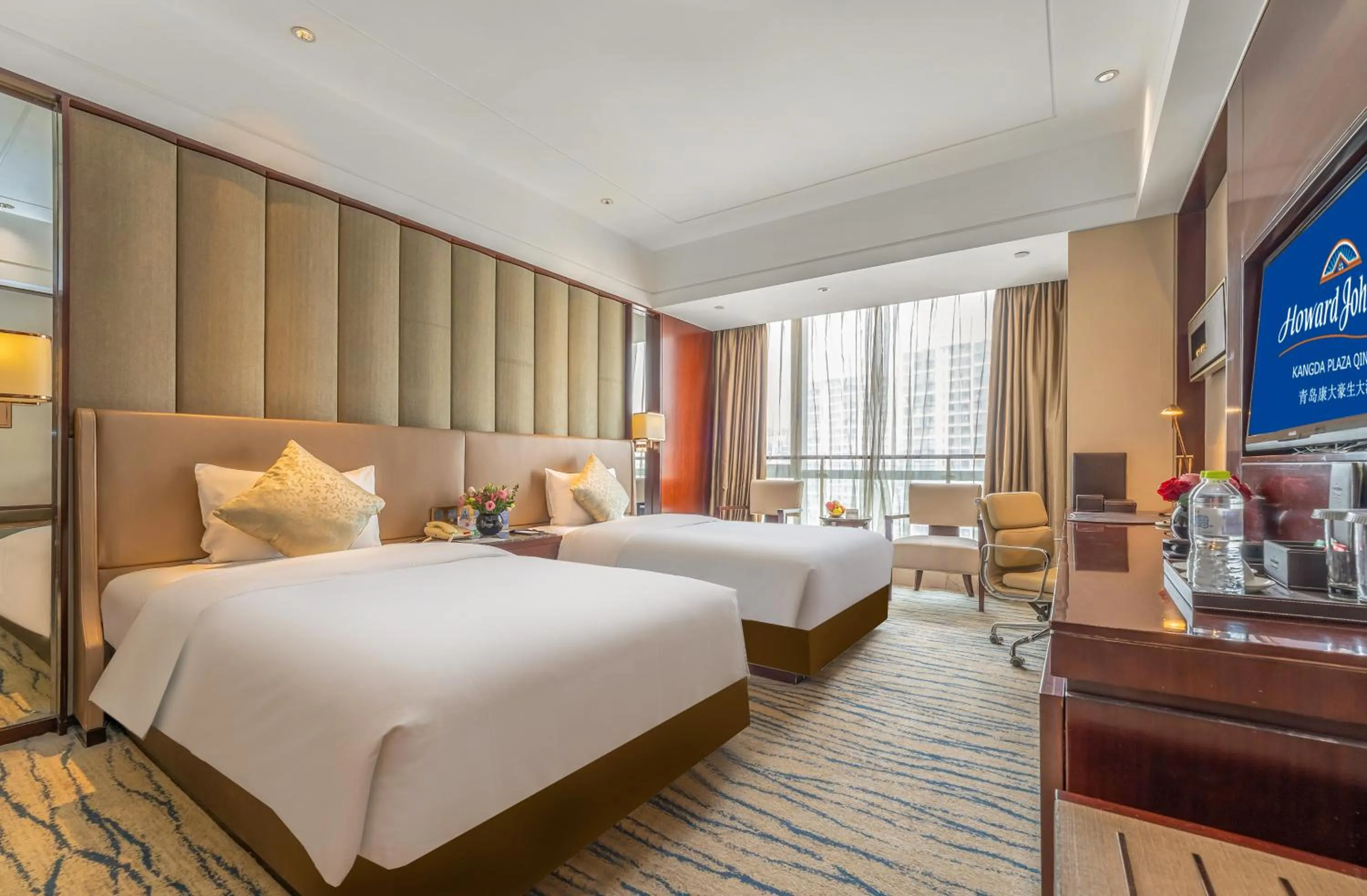 Bed in Kangda Howard Johnson Hotel Qingdao