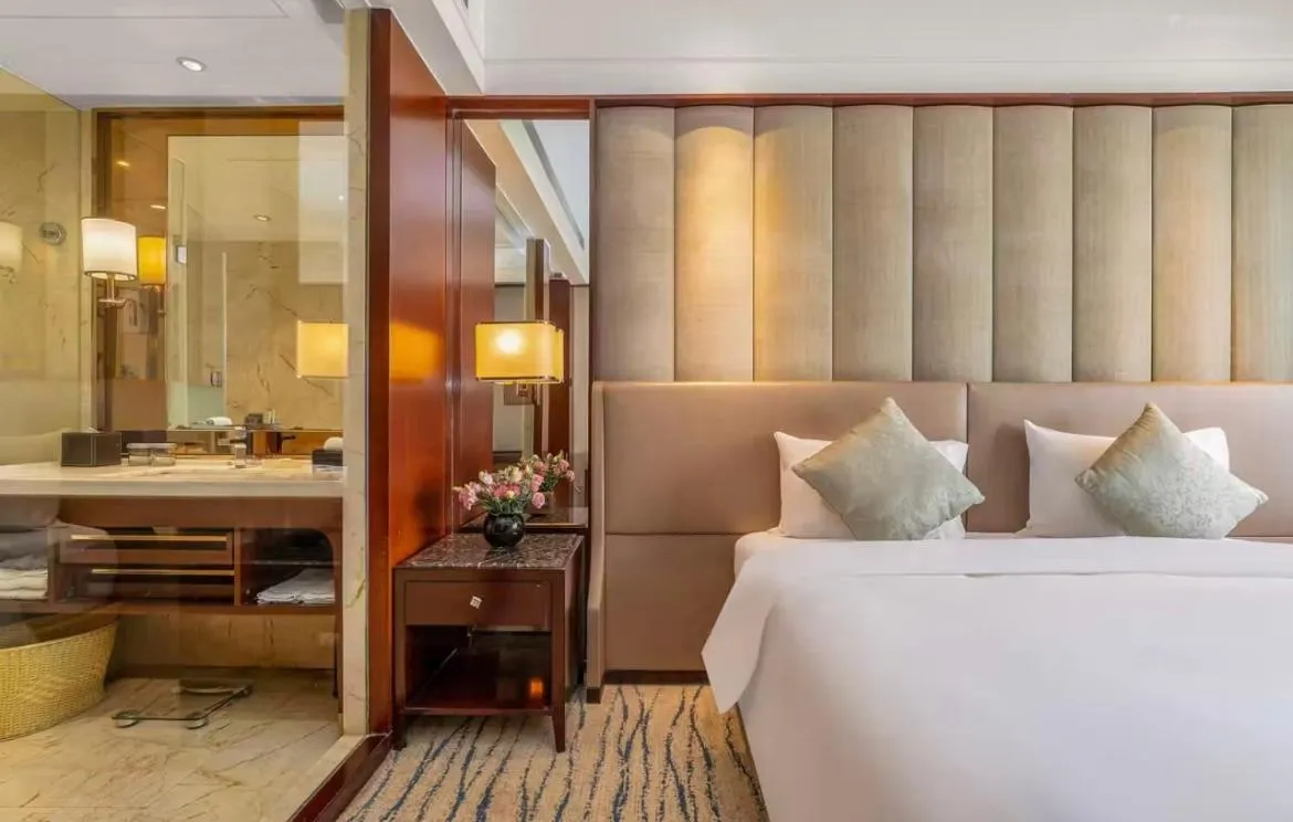 Bed in Kangda Howard Johnson Hotel Qingdao