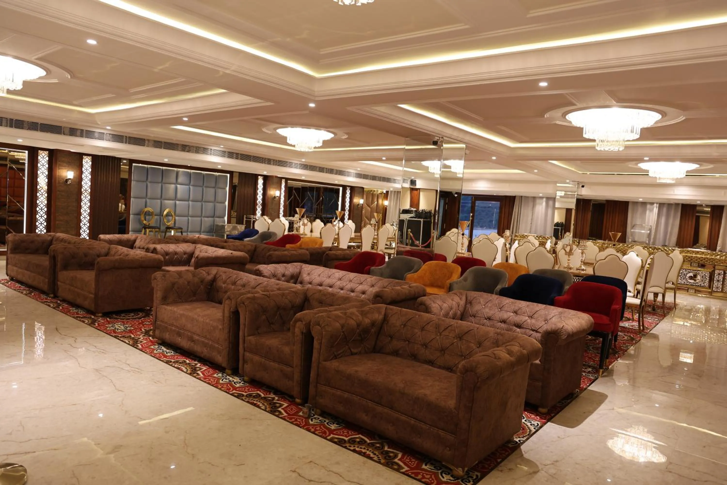 Lobby or reception in Hotel ND Manor