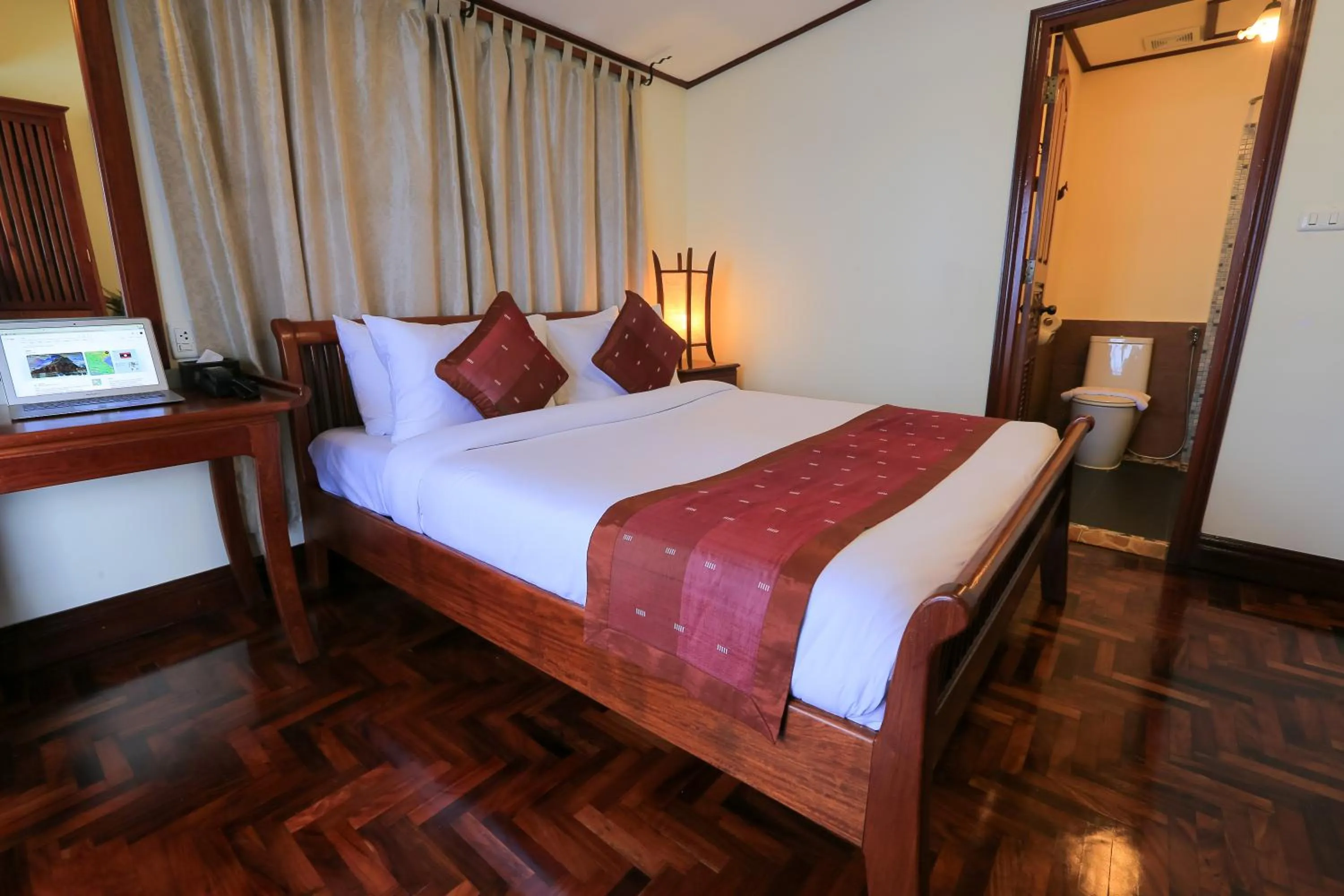 Bedroom, Bed in Phongsavath Boutique Hotel