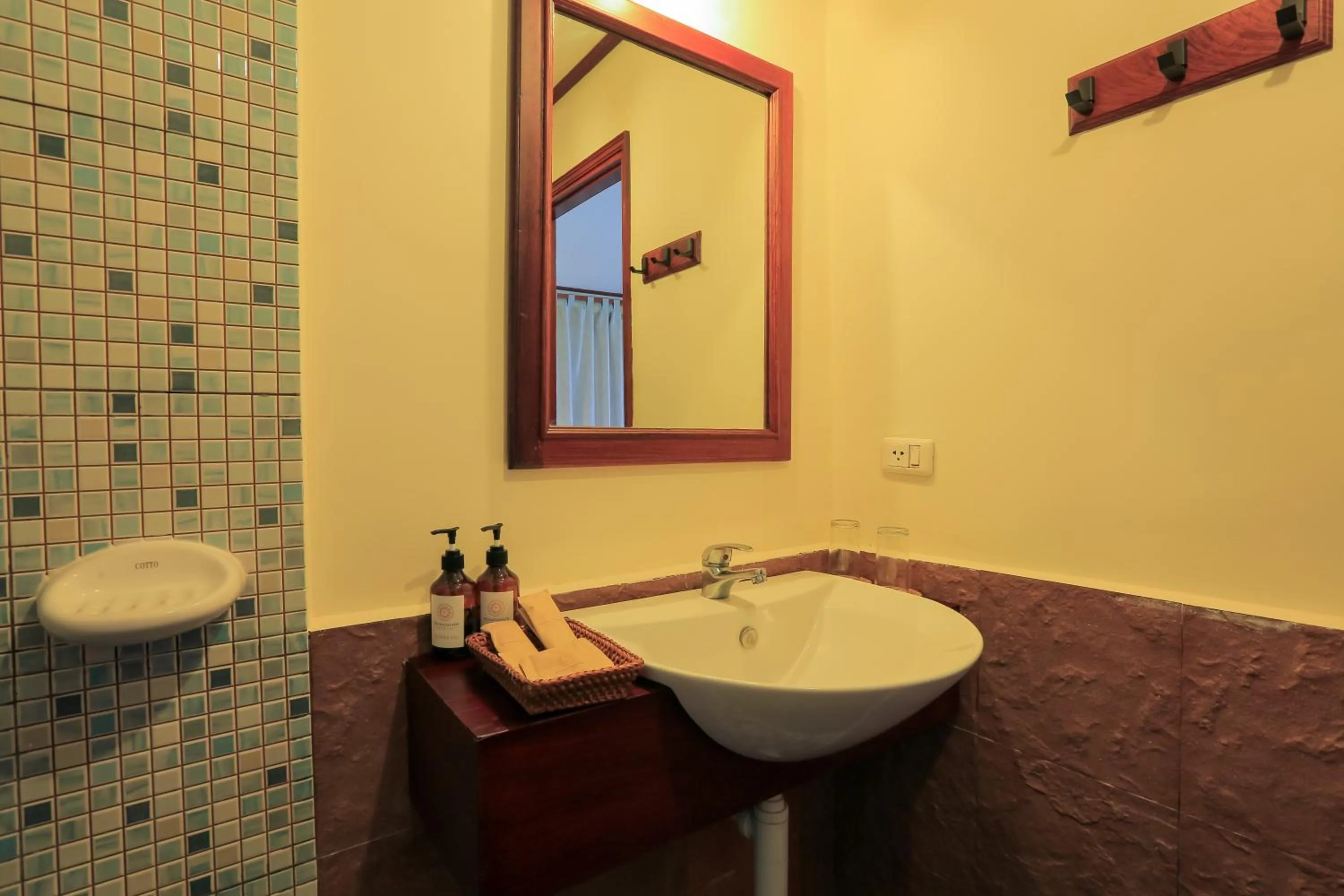 Toilet in Phongsavath Boutique Hotel