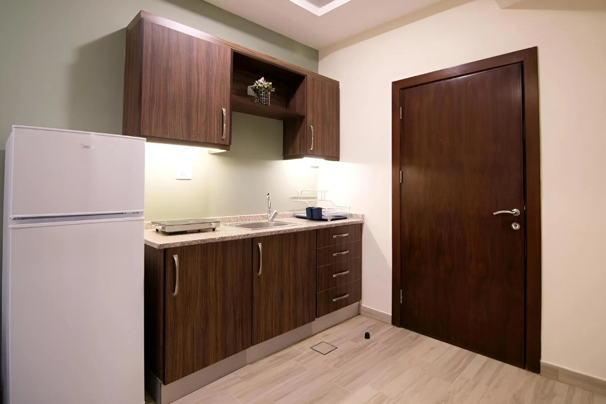 Kitchen or kitchenette in 46 Serviced Apartments