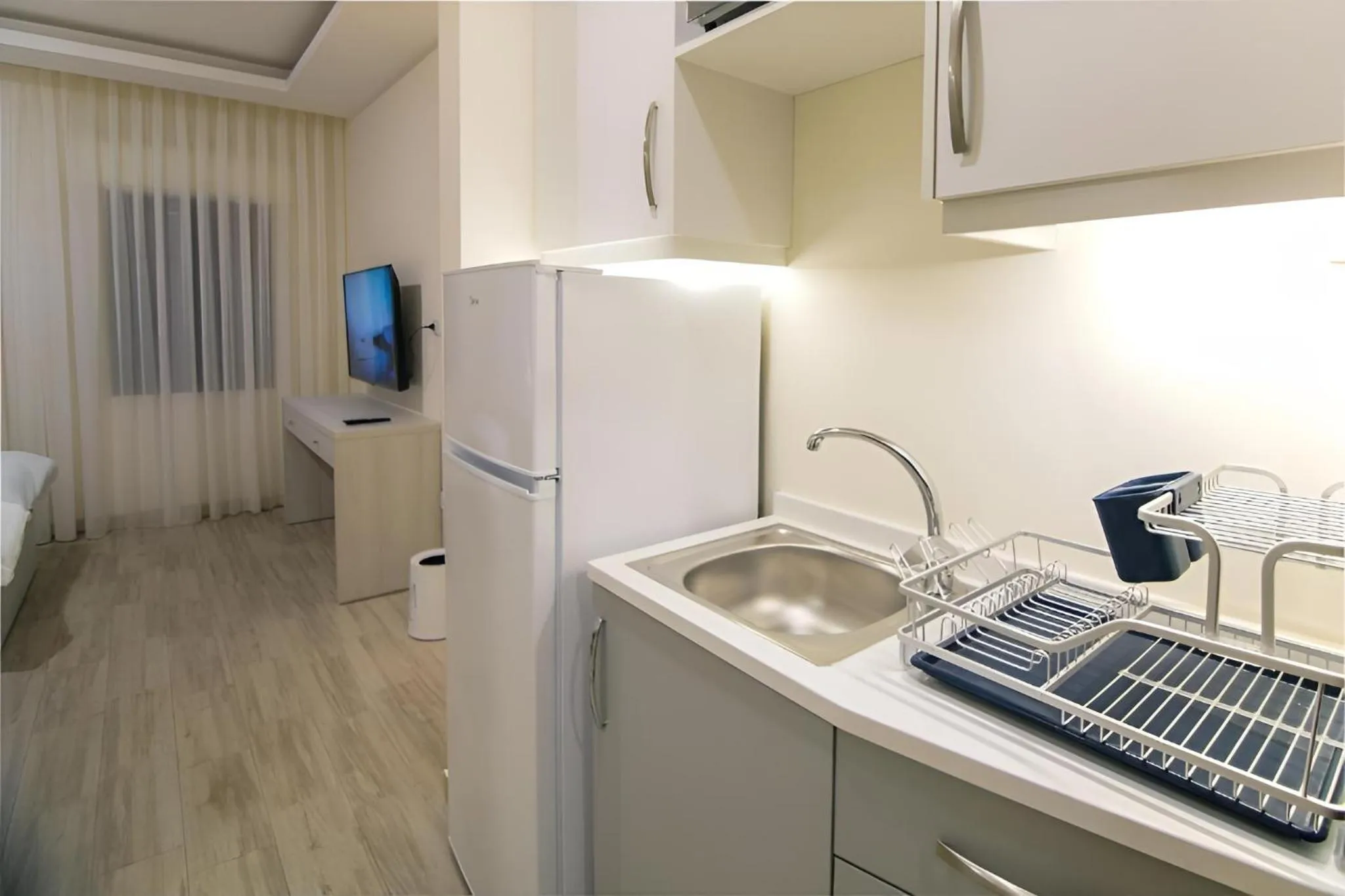 Kitchen or kitchenette in 46 Serviced Apartments