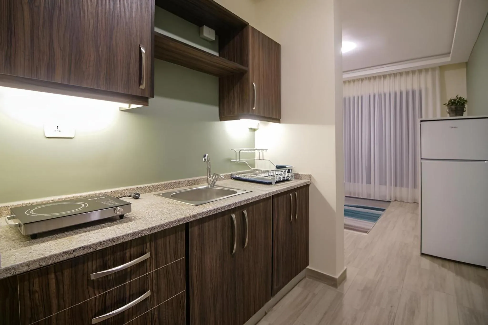 Kitchen or kitchenette in 46 Serviced Apartments