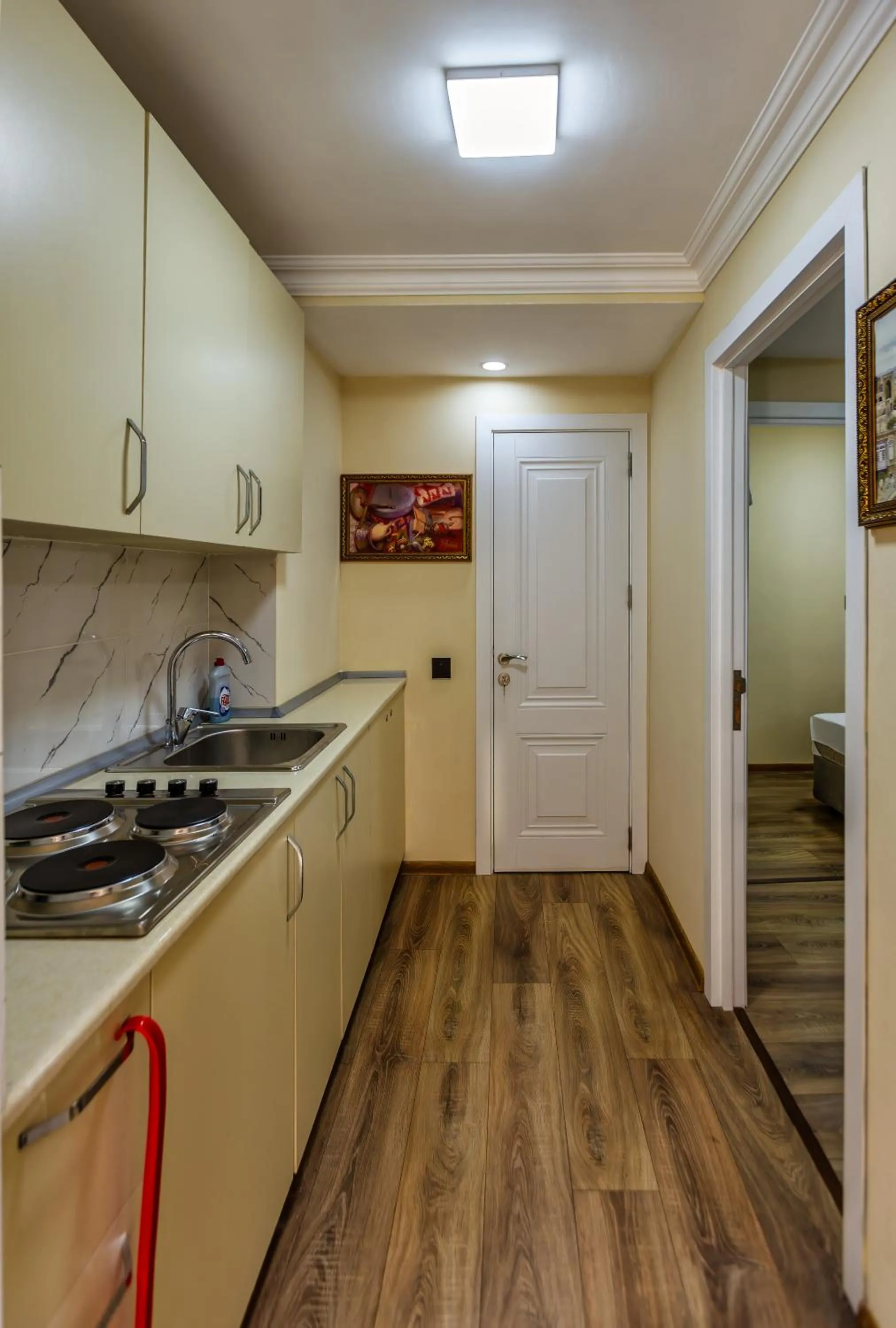 kitchen in Hillside City Center Hotel