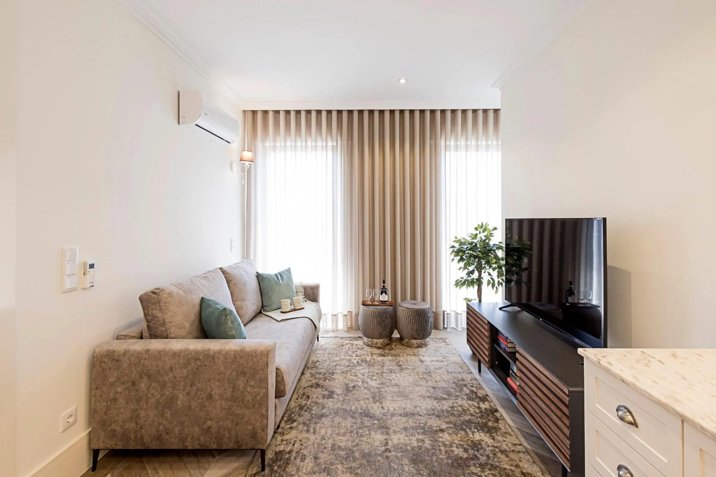 Seating area in 19 Nineteen Suites - Espinho