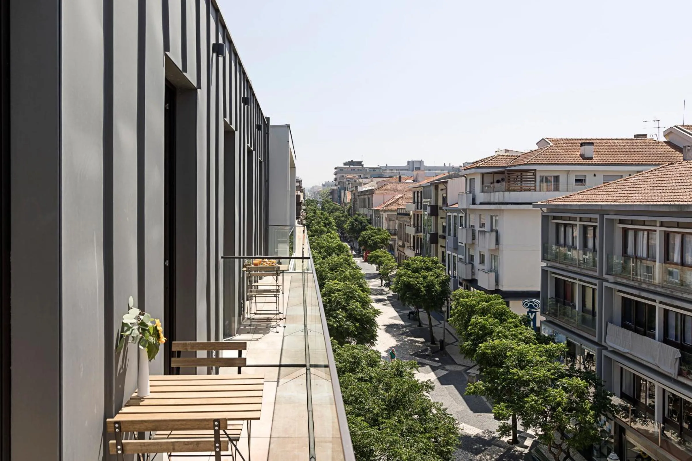 Balcony/Terrace in 19 Nineteen Suites - Espinho