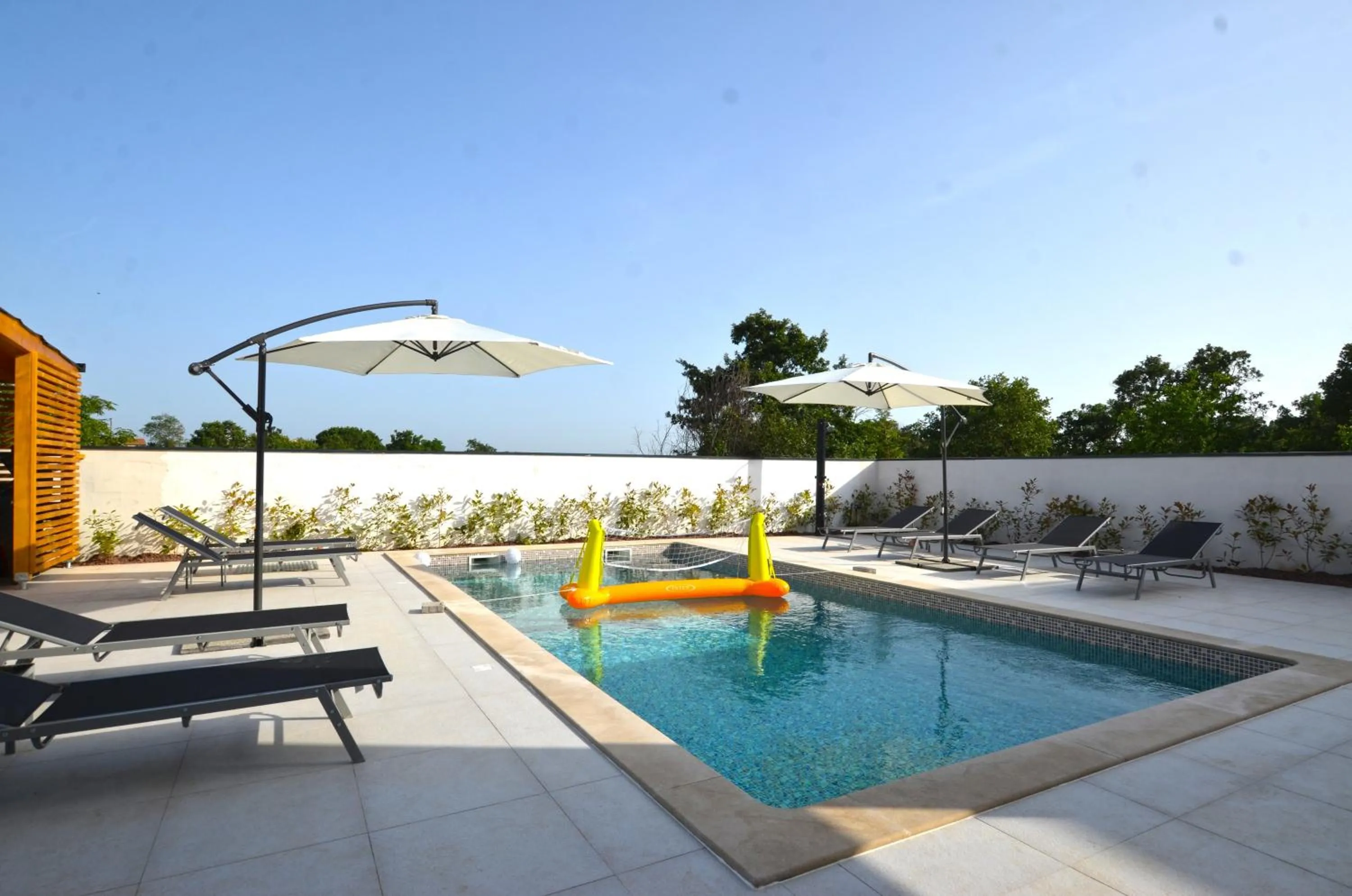 Pool view in Villa 5H