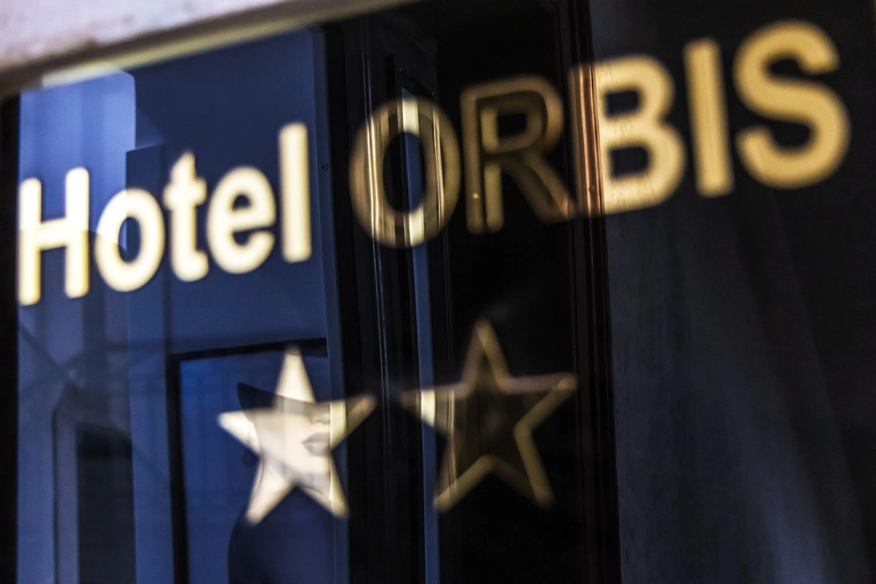 Logo/Certificate/Sign in Hotel Orbis