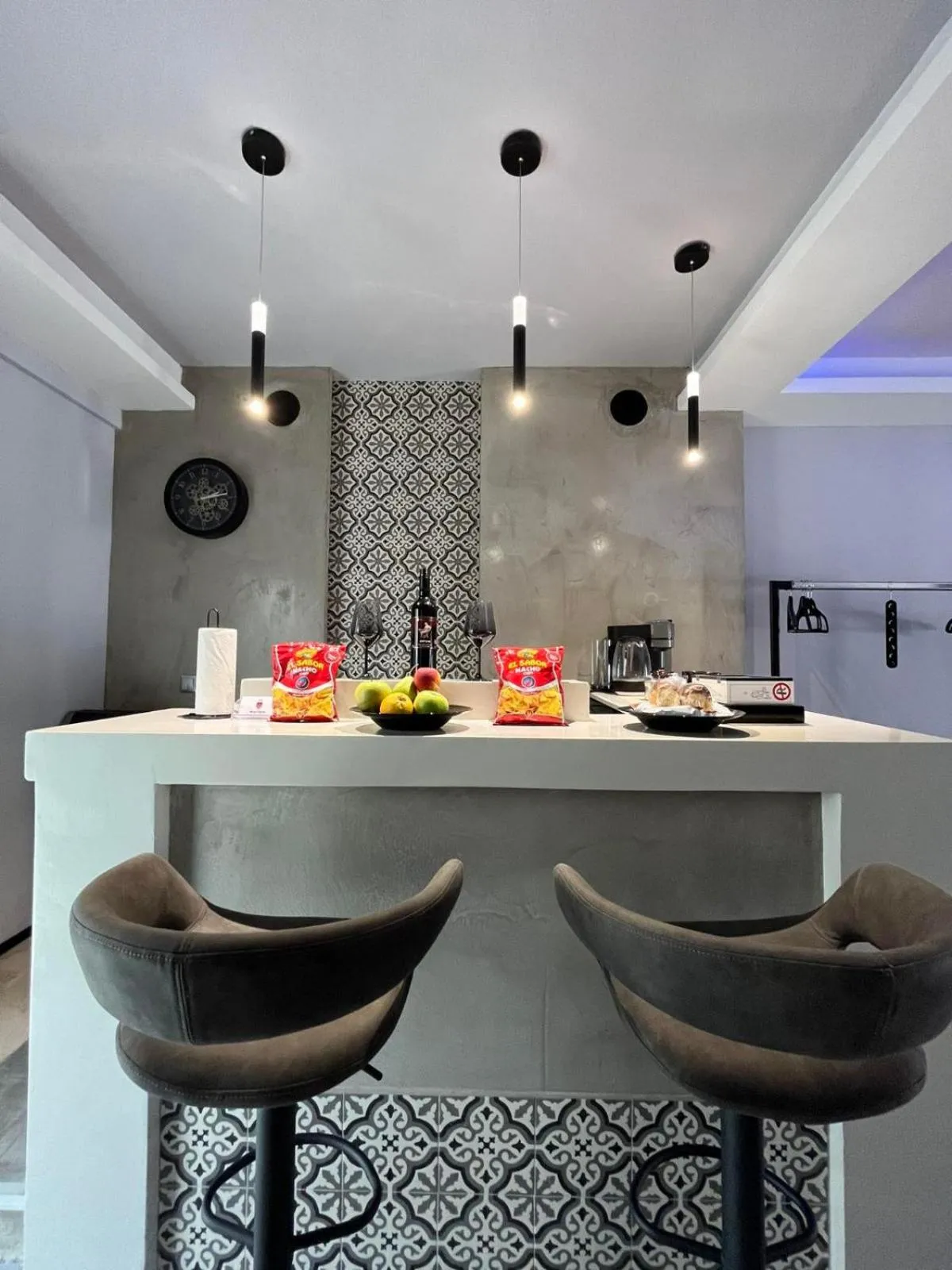 Lounge or bar in VIP Apt. Pezodromos Kalamarias