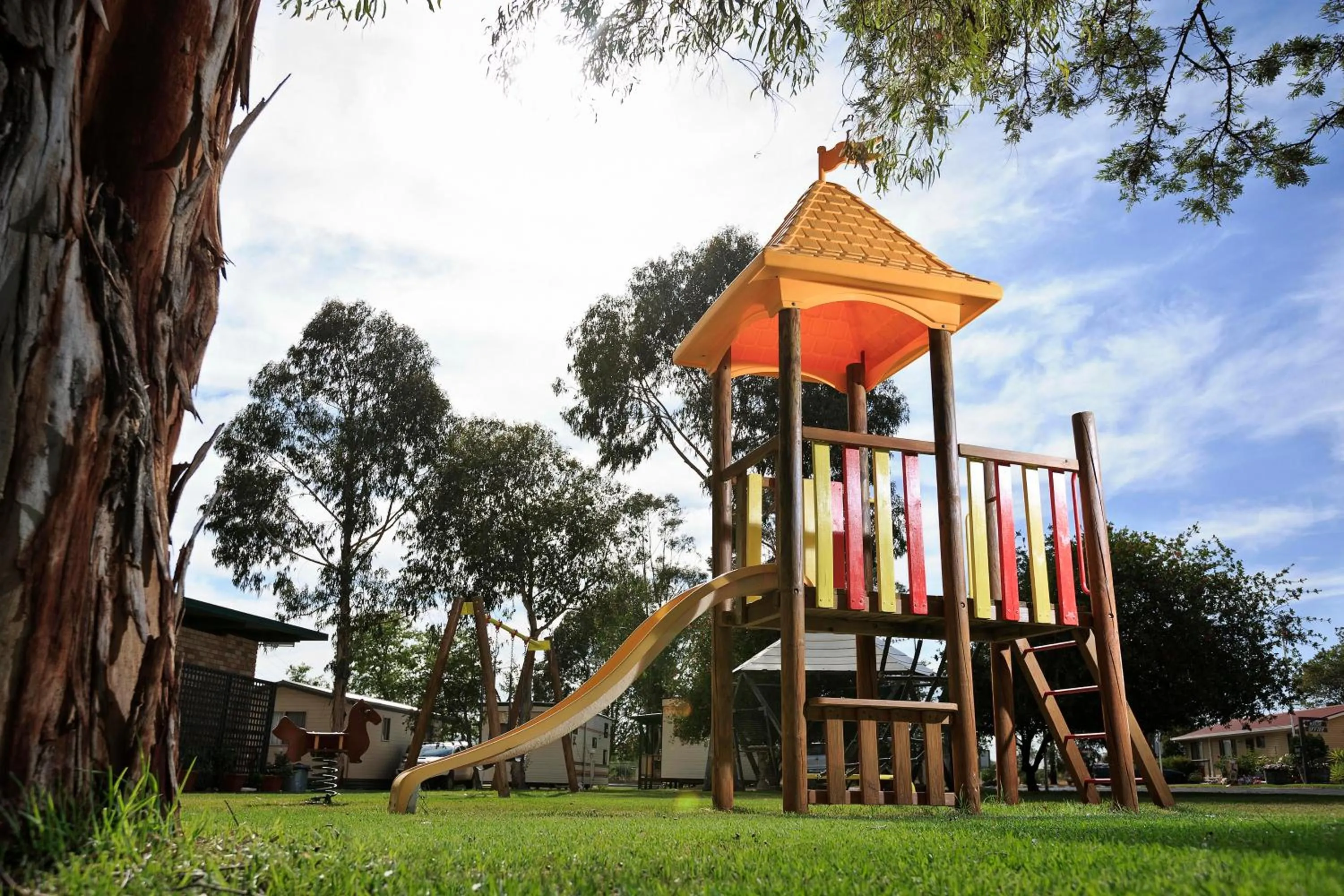 Children play ground in Mudgee Valley Park