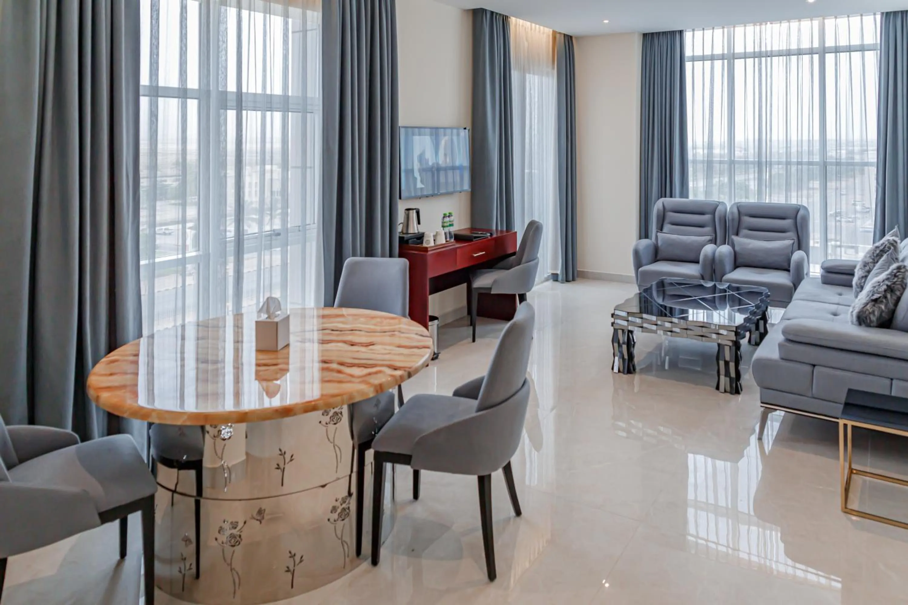 Lounge or bar in Salalah International Hotel