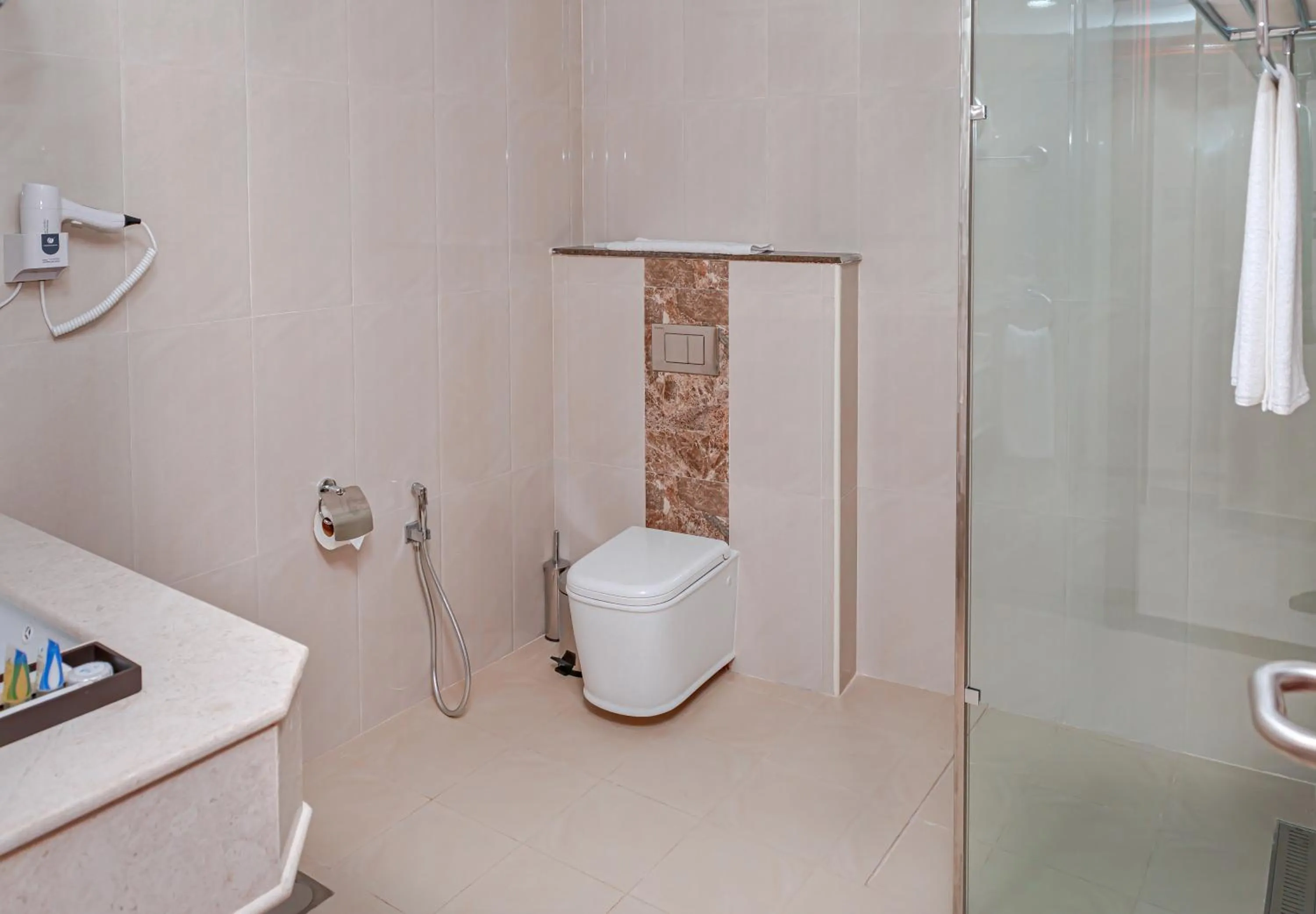 Shower in Salalah International Hotel