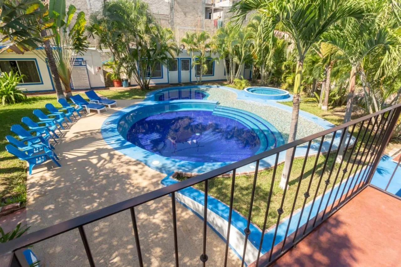 Pool view in Hotel Rivera Del Mar