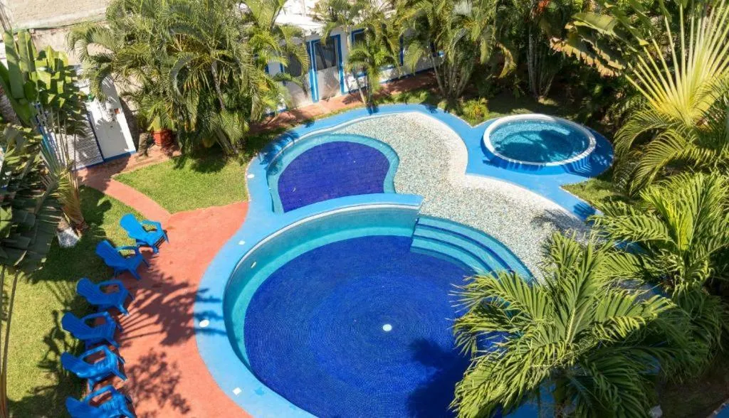 Pool view in Hotel Rivera Del Mar