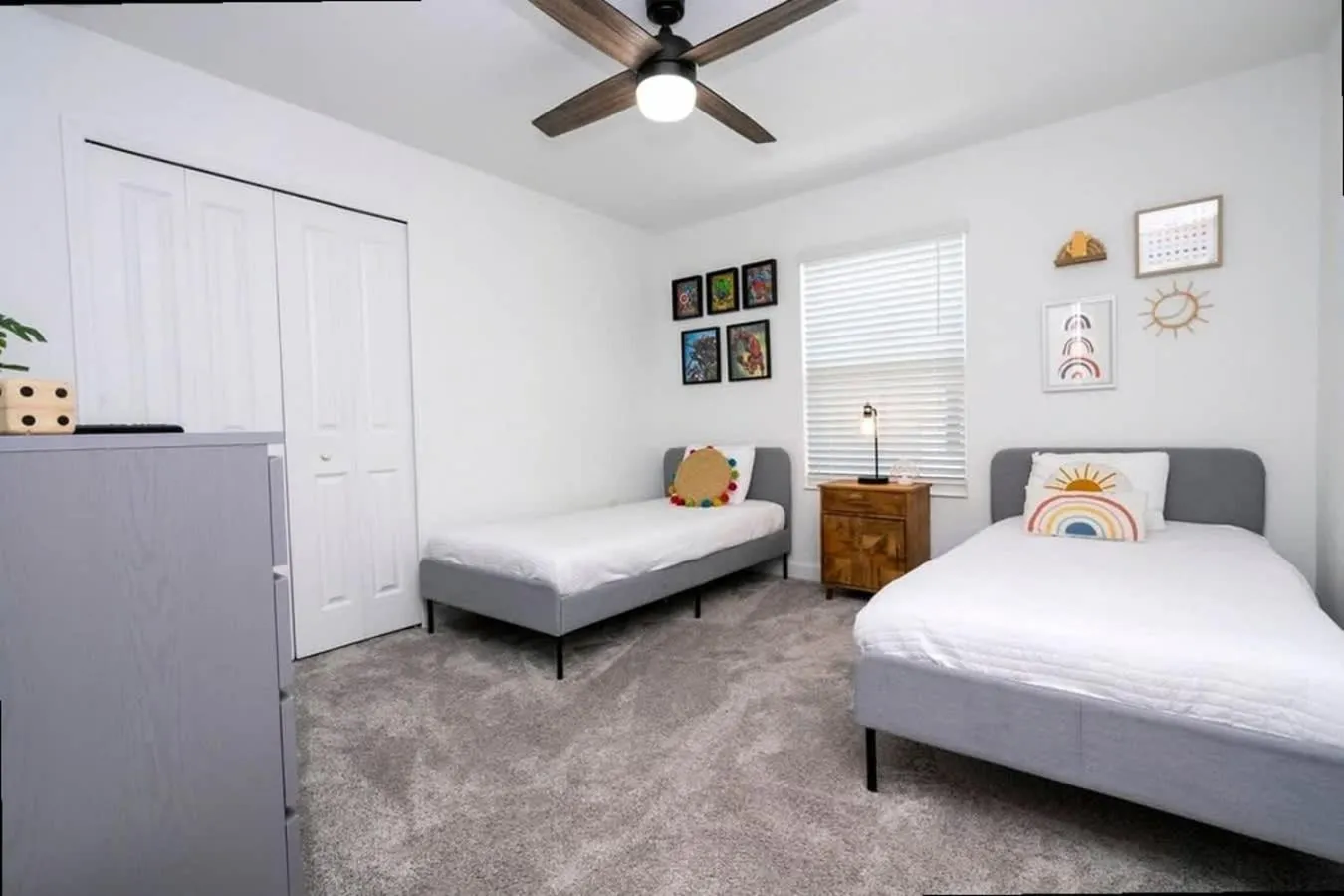 Bed in Splendid 5Bd Close to Disney at Storey Lake 4251