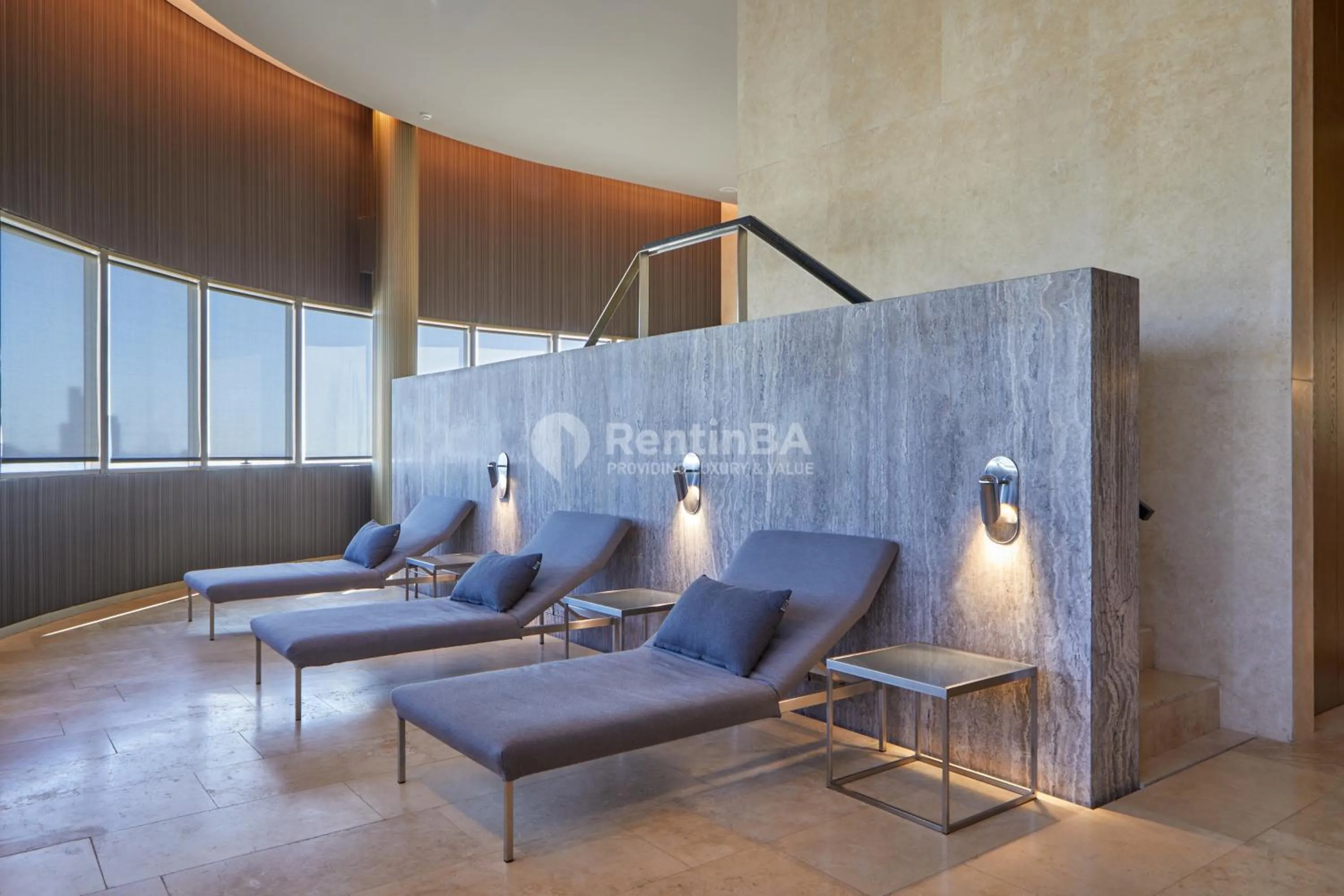 sunbed in Nido at Recoleta Deco