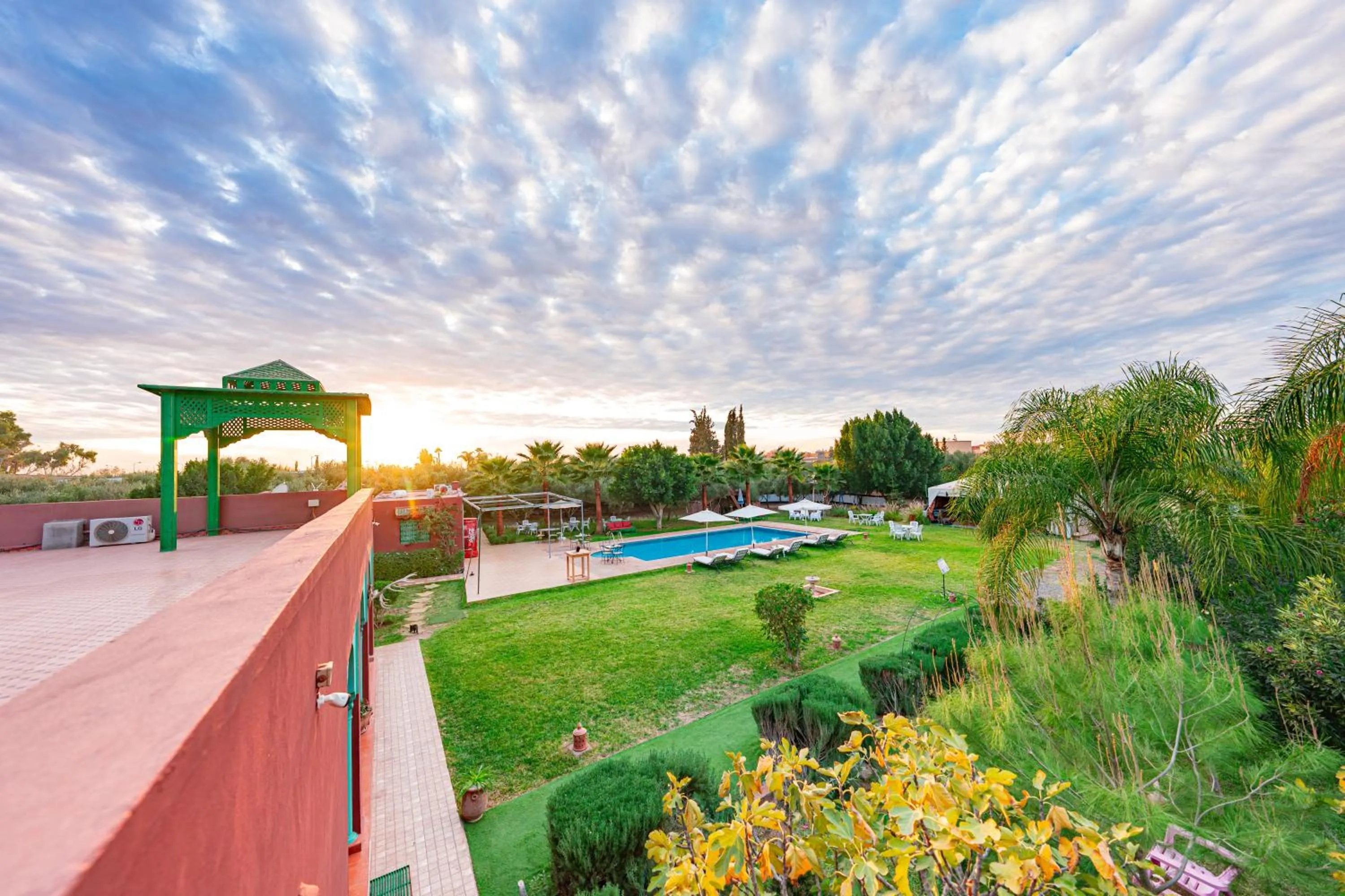 Garden in Villa Baddi Marrakech