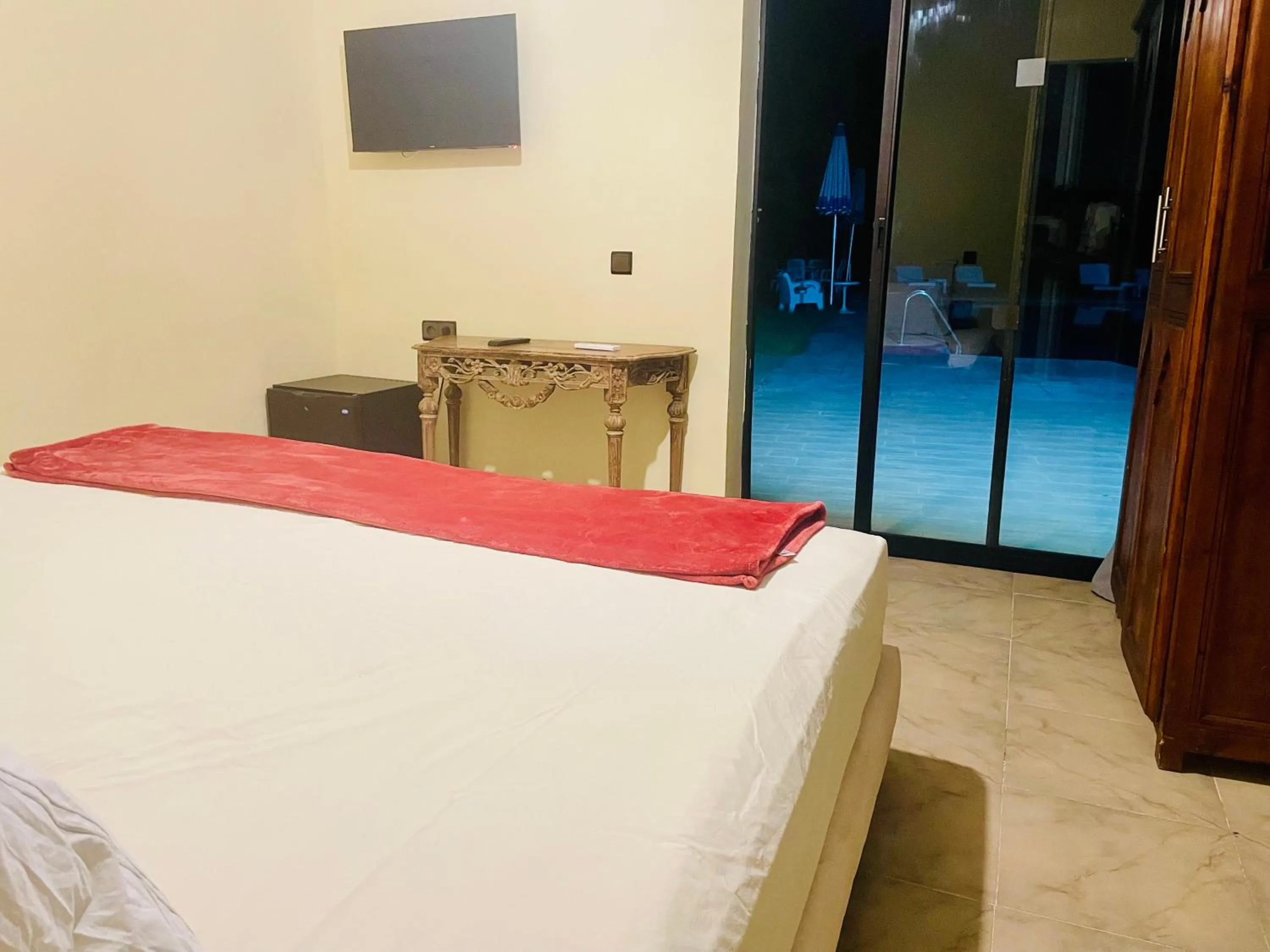 Bed in Villa Baddi Marrakech