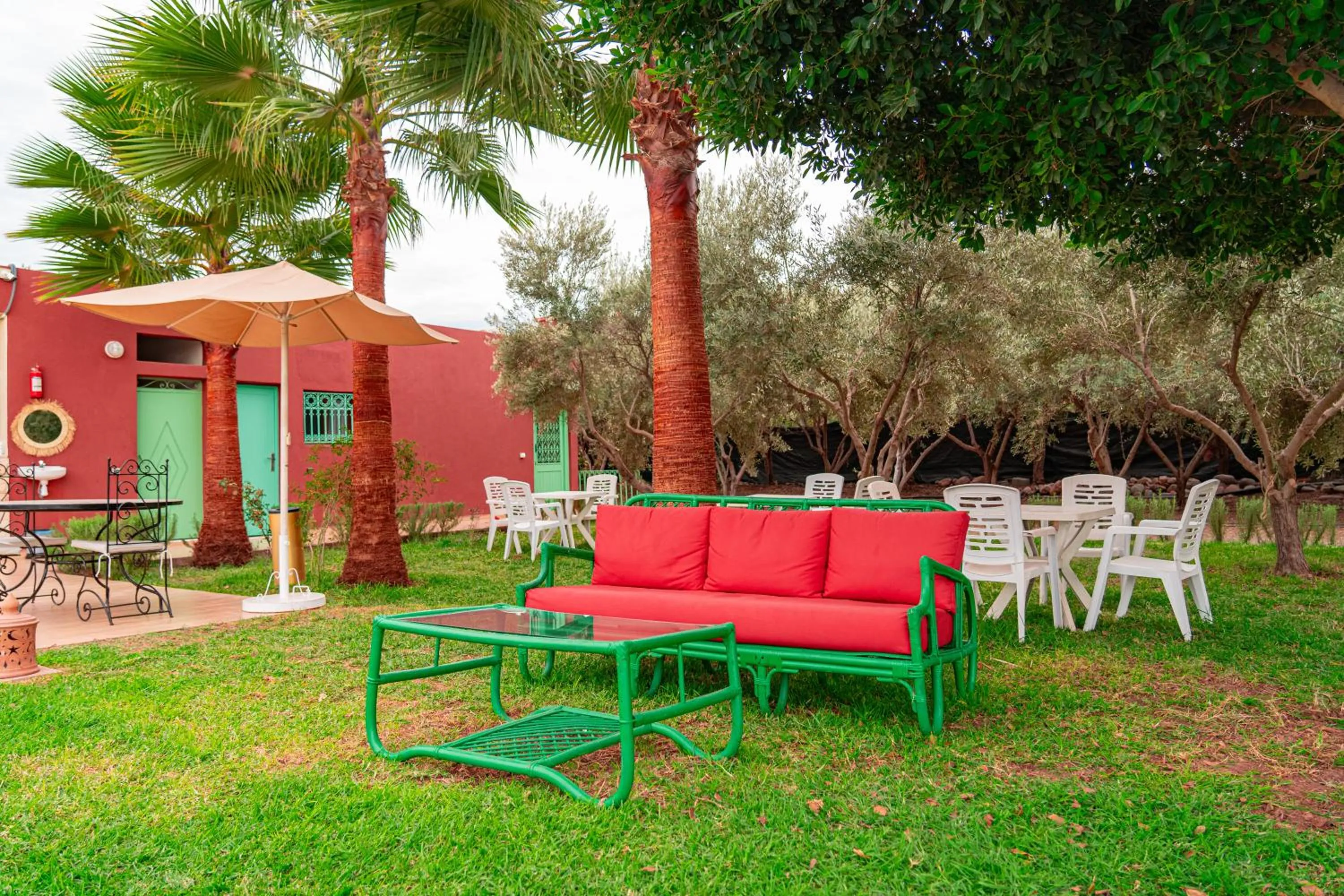 Living room in Villa Baddi Marrakech