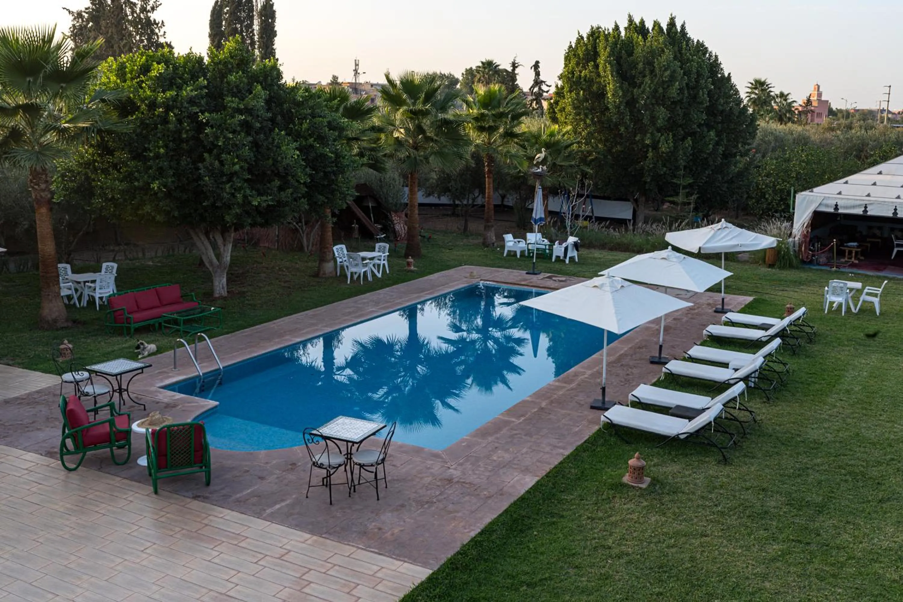 Spring in Villa Baddi Marrakech