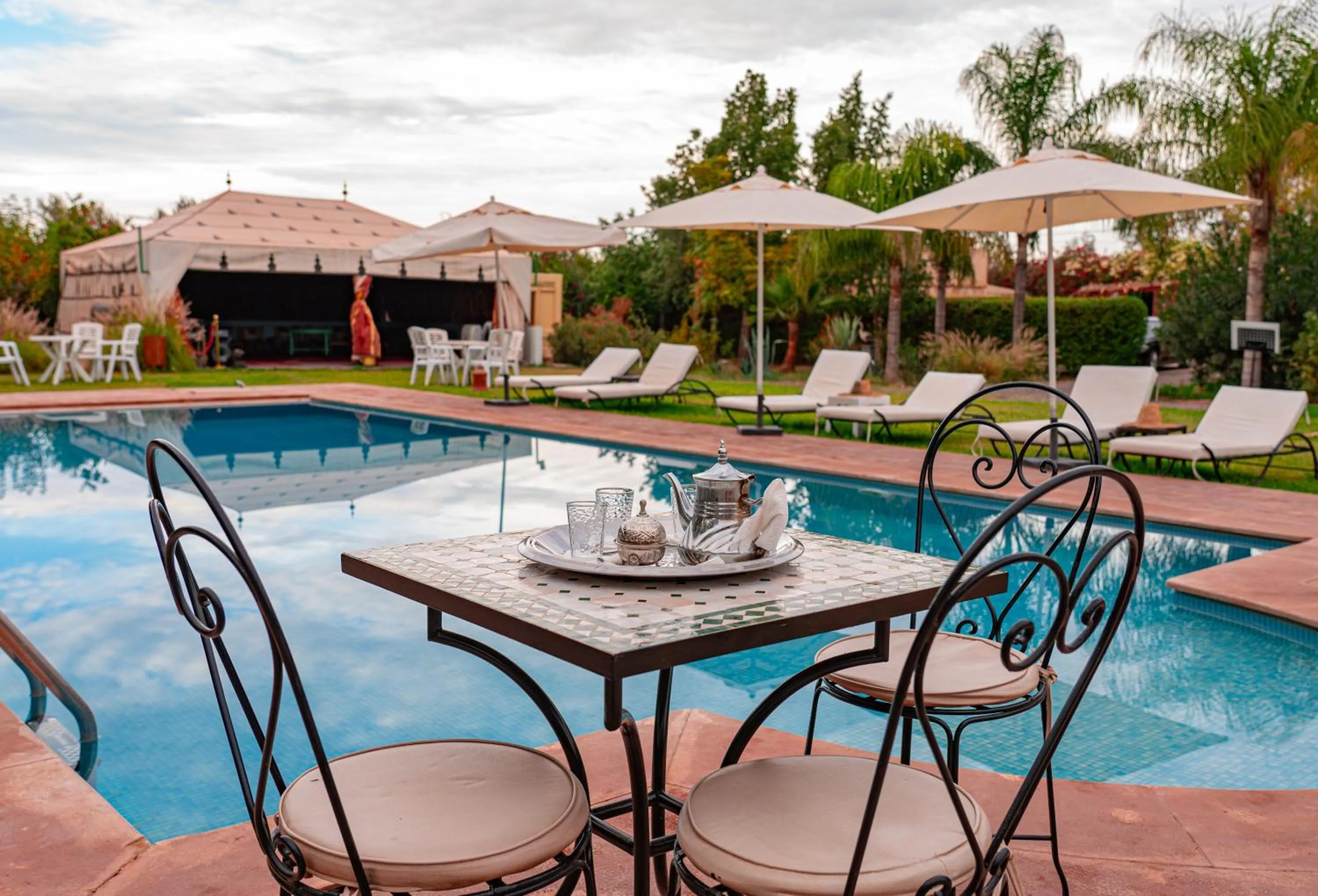 Patio in Villa Baddi Marrakech