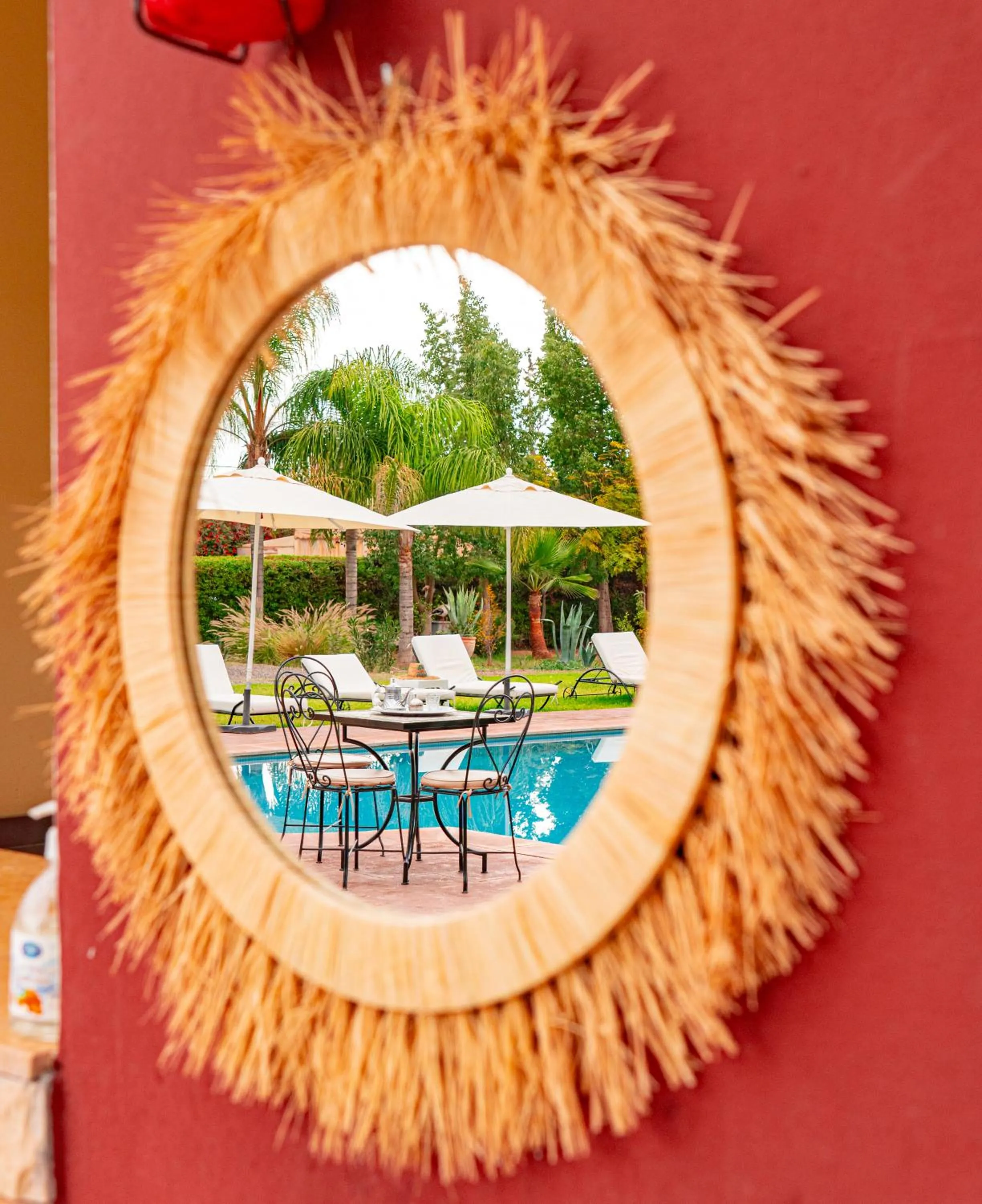 Swimming pool in Villa Baddi Marrakech