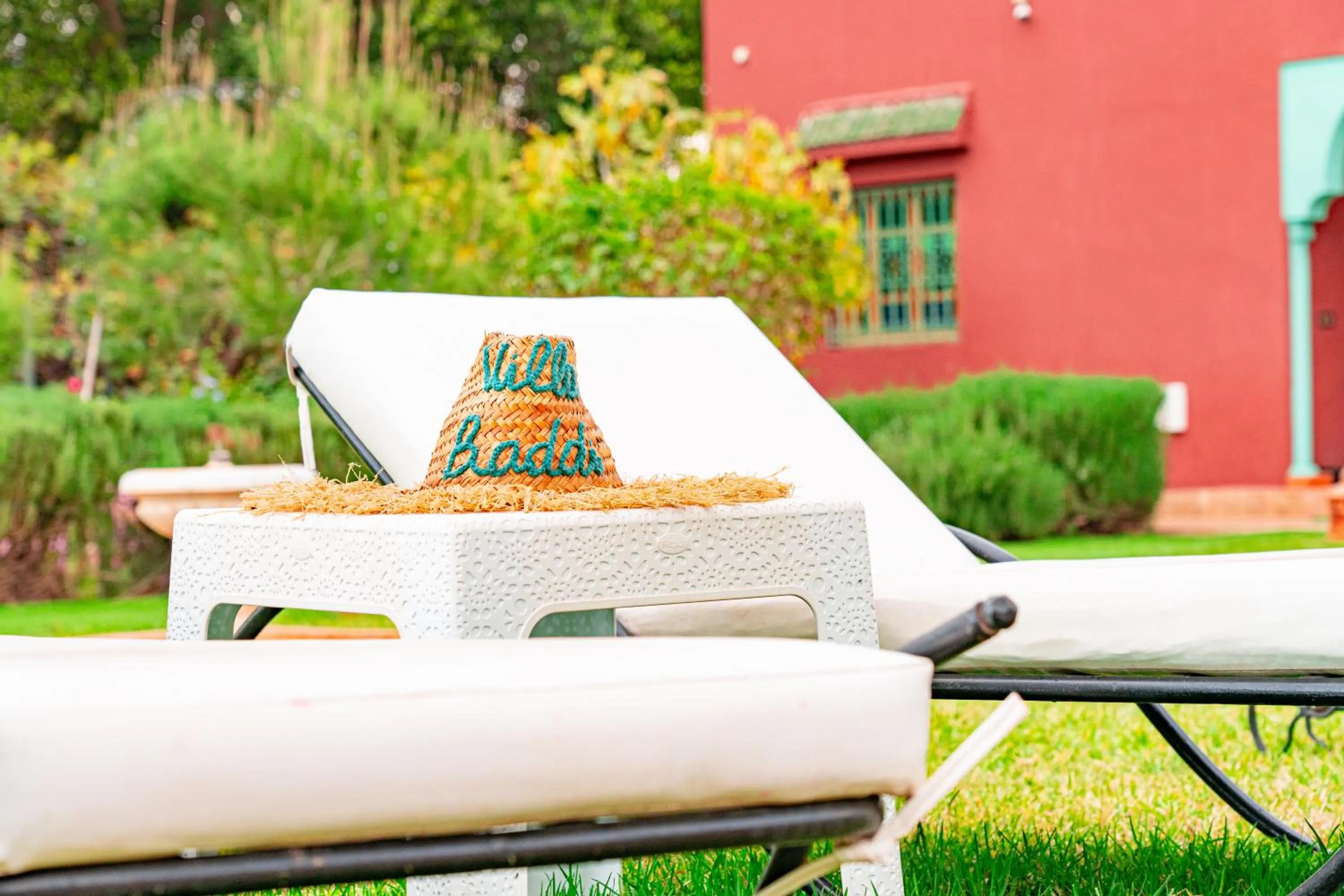 Garden view in Villa Baddi Marrakech